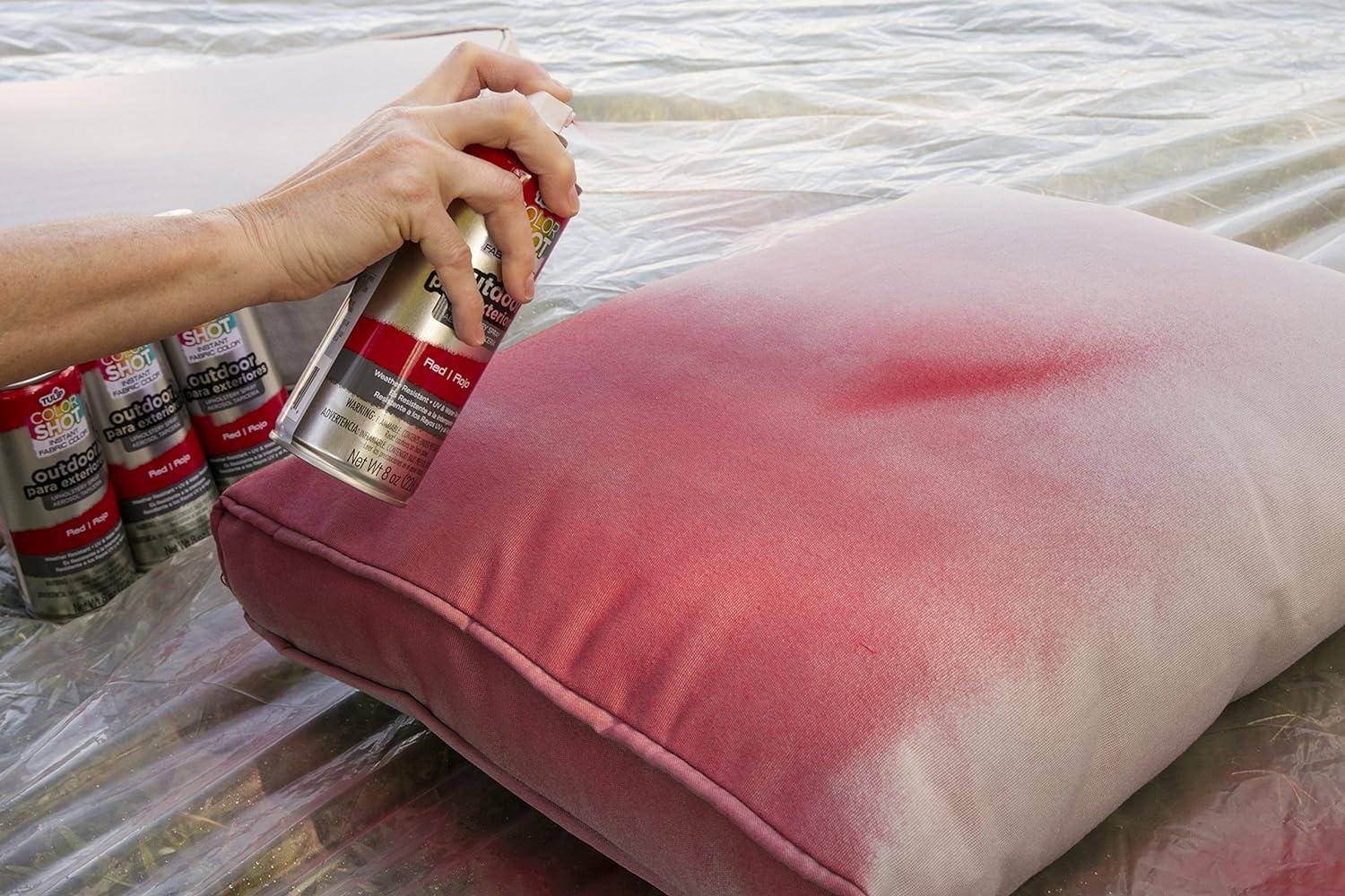 Upholstery Spray Fabric Paint 8oz-Hunter Green 
