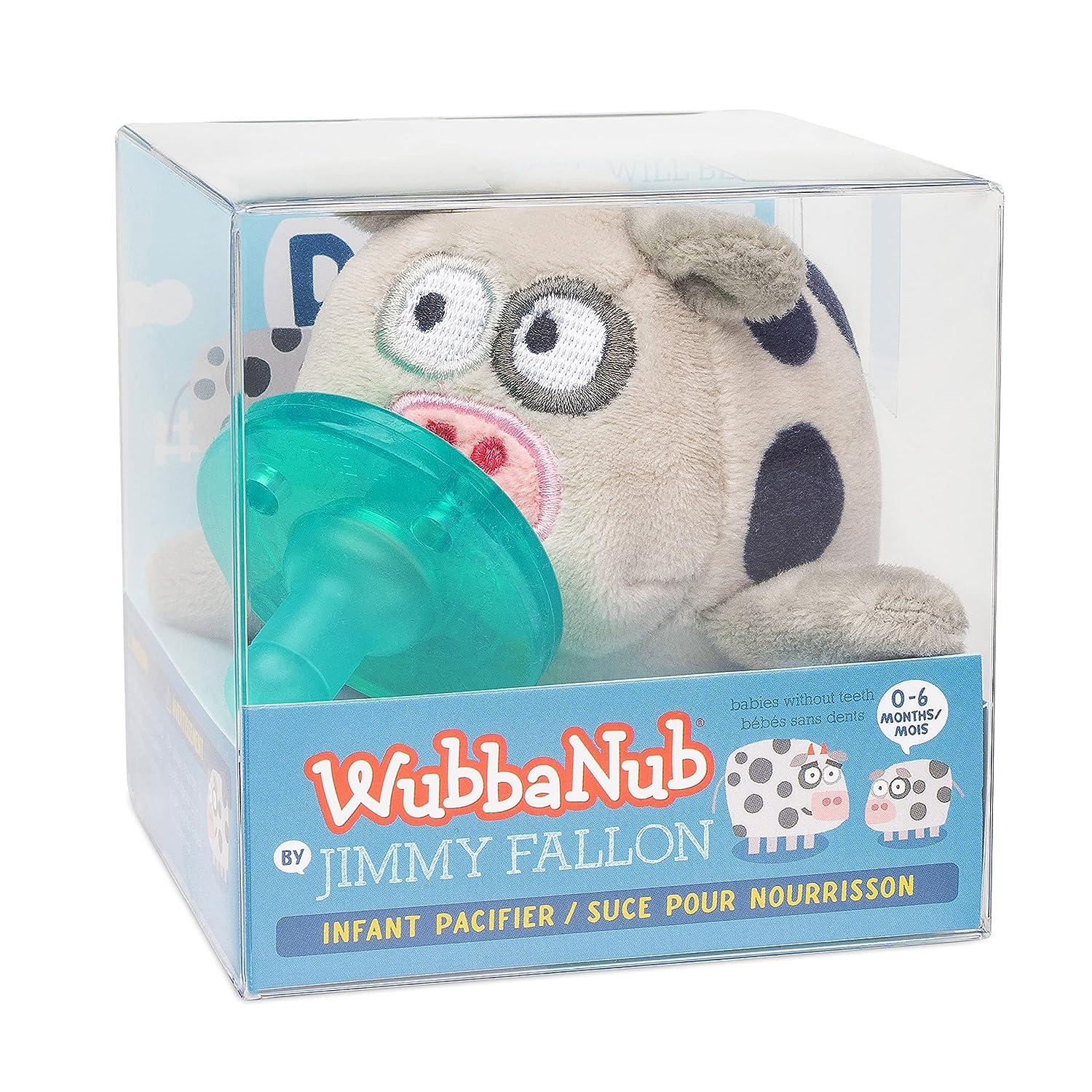 WubbaNub Infant Pacifier DADA Moo Cow by Jimmy Fallon Buy Now