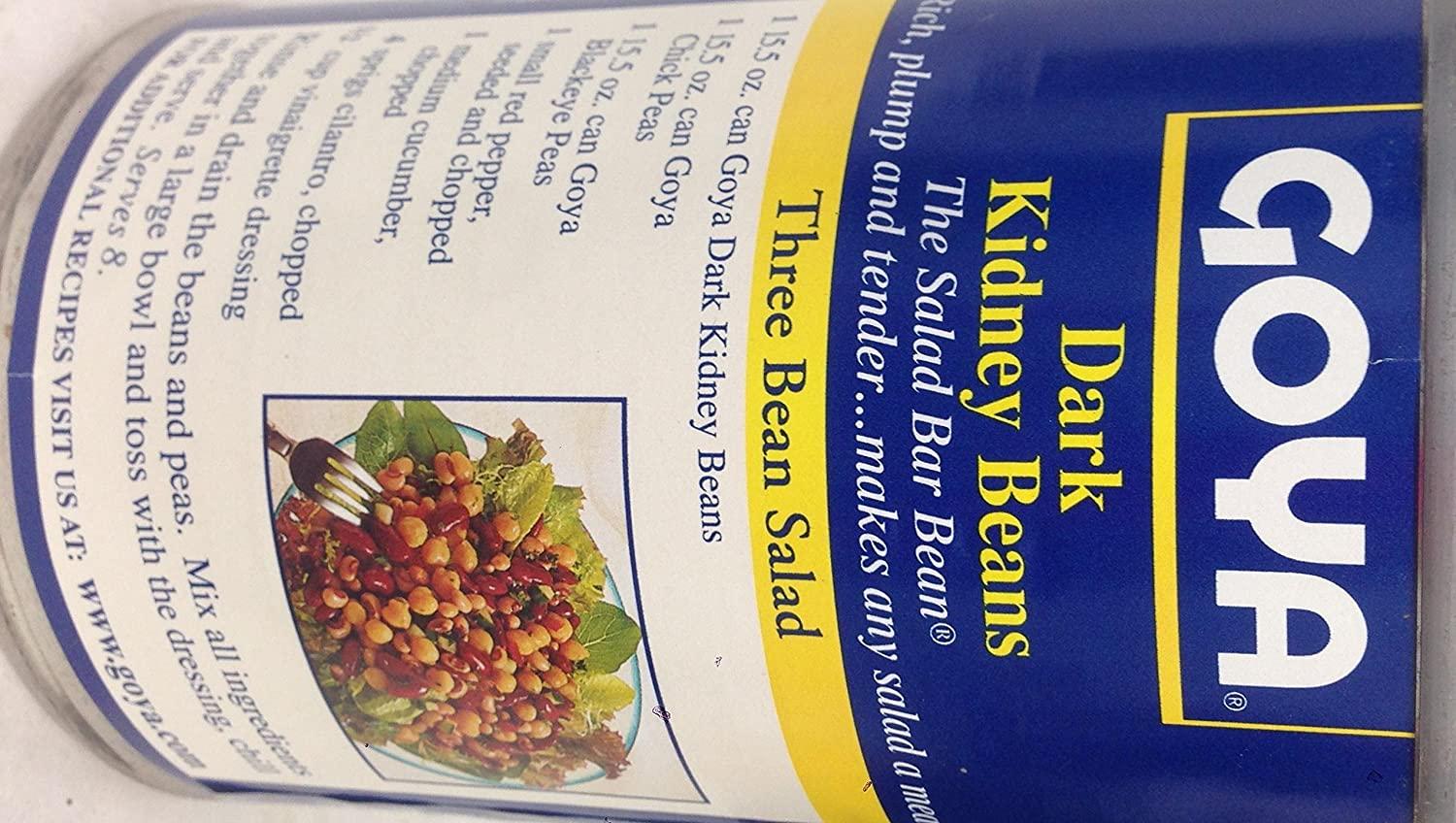 Goya Dark Kidney Beans Prime Premium 15.5 Oz. Pack of 6 Buy Now!