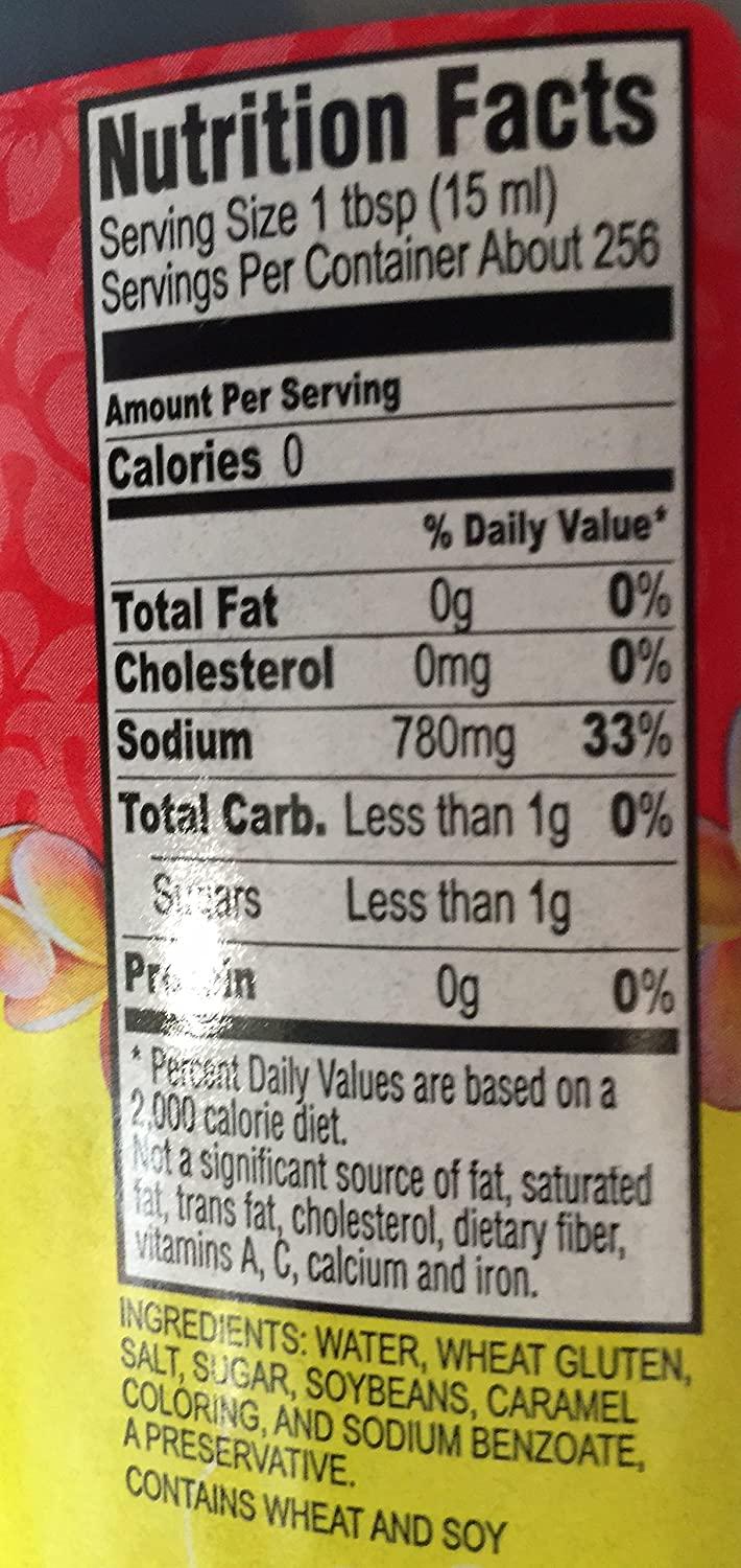 Aloha Hawaii Original Blend Hawaiian Shoyu Soy Sauce 1 Gallon