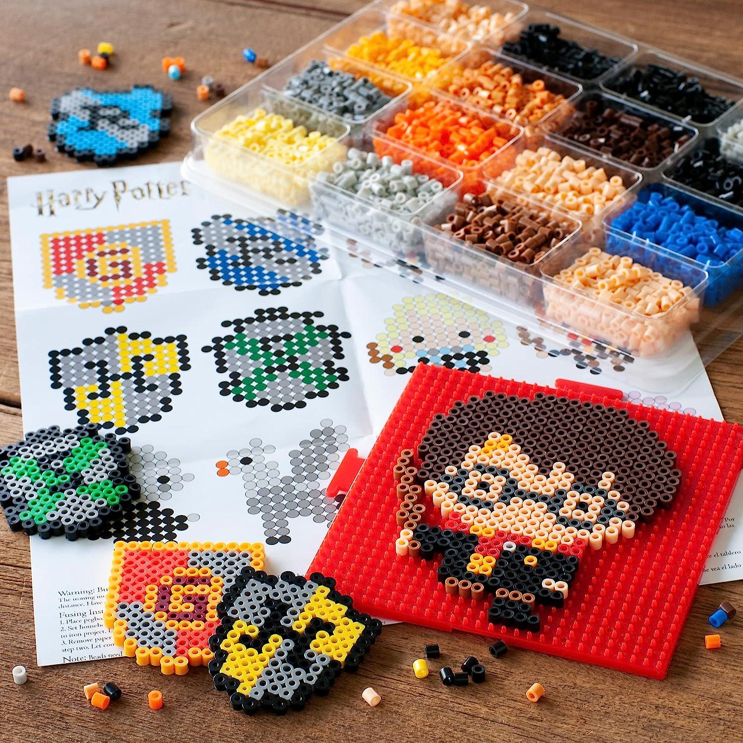 Perler 80-54345 Harry Potter Fuse Bead Kit for Kids and Adults, Comes with  19 Patterns, Multicolor, 4503pcs Multicolor Fuse Bead Kit