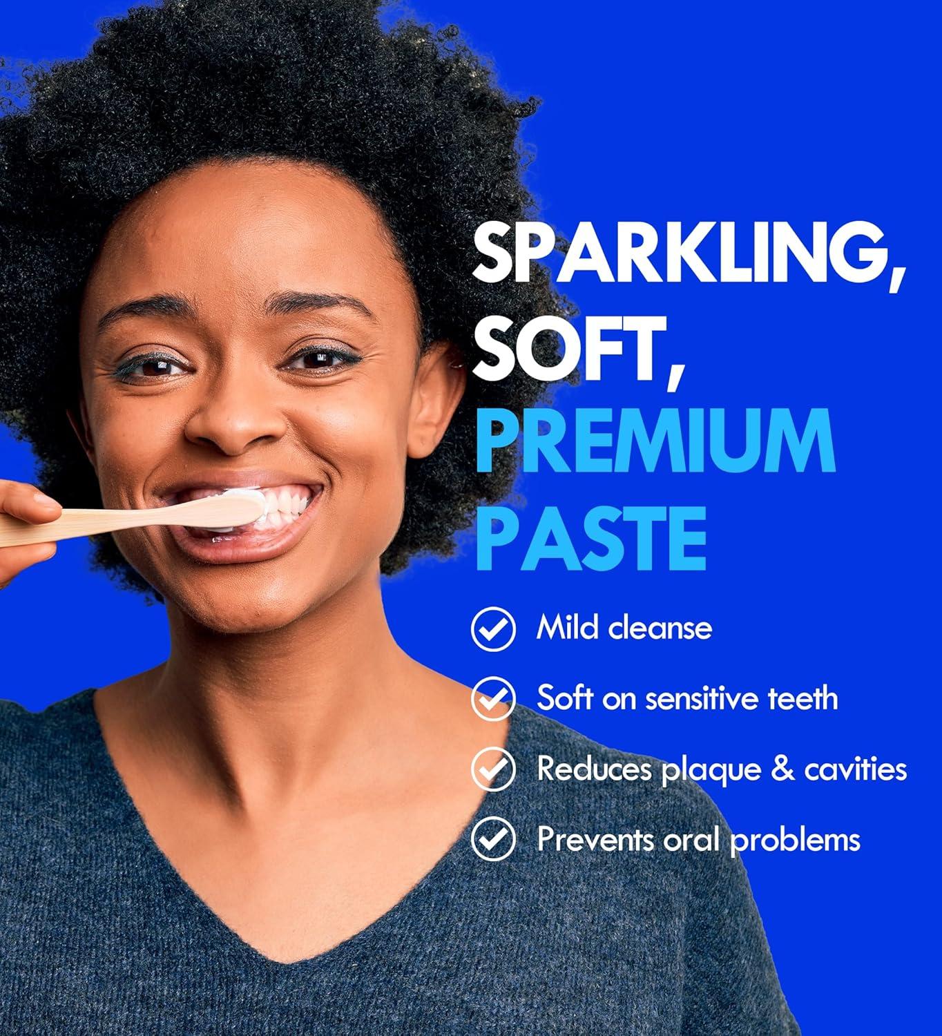 Clean Breath Toothpaste with Gray Salt - Natural Fluoride-Free Mint ...