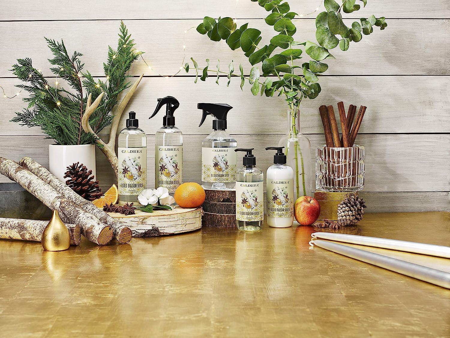 Caldrea Dish Soap, Biodegradable Dishwashing Liquid made with Soap Bark