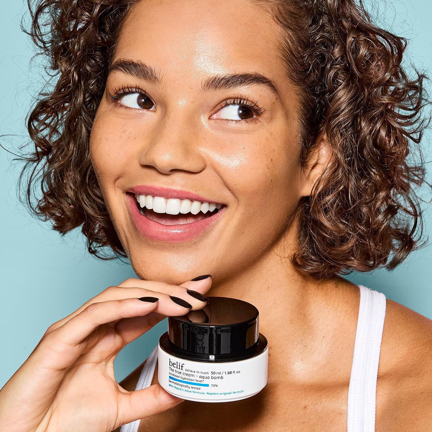 belif The True Cream Aqua Bomb | Lightweight Face Moisturizer with  Squalene, Ceramide & Apothecary Herbs | Fast Absorbing, Improves Moisture  Barrier | 1.68 Fl Oz | Buy Now with Express International Delivery |  GoSupps.com