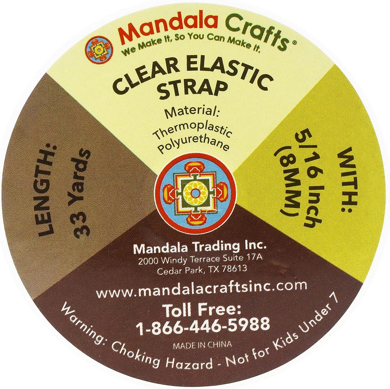 Mandala Crafts Tear Away Stabilizer for Embroidery - Machine and