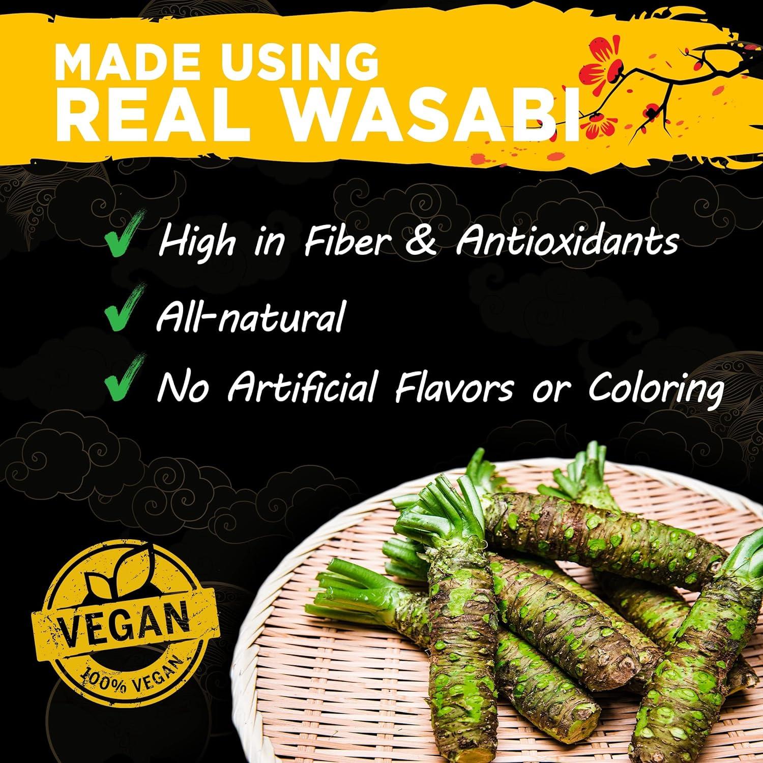 WASABIO Wasabi Red Chili Hot & Spicy Sauce Fresh Made Japanese Sauce