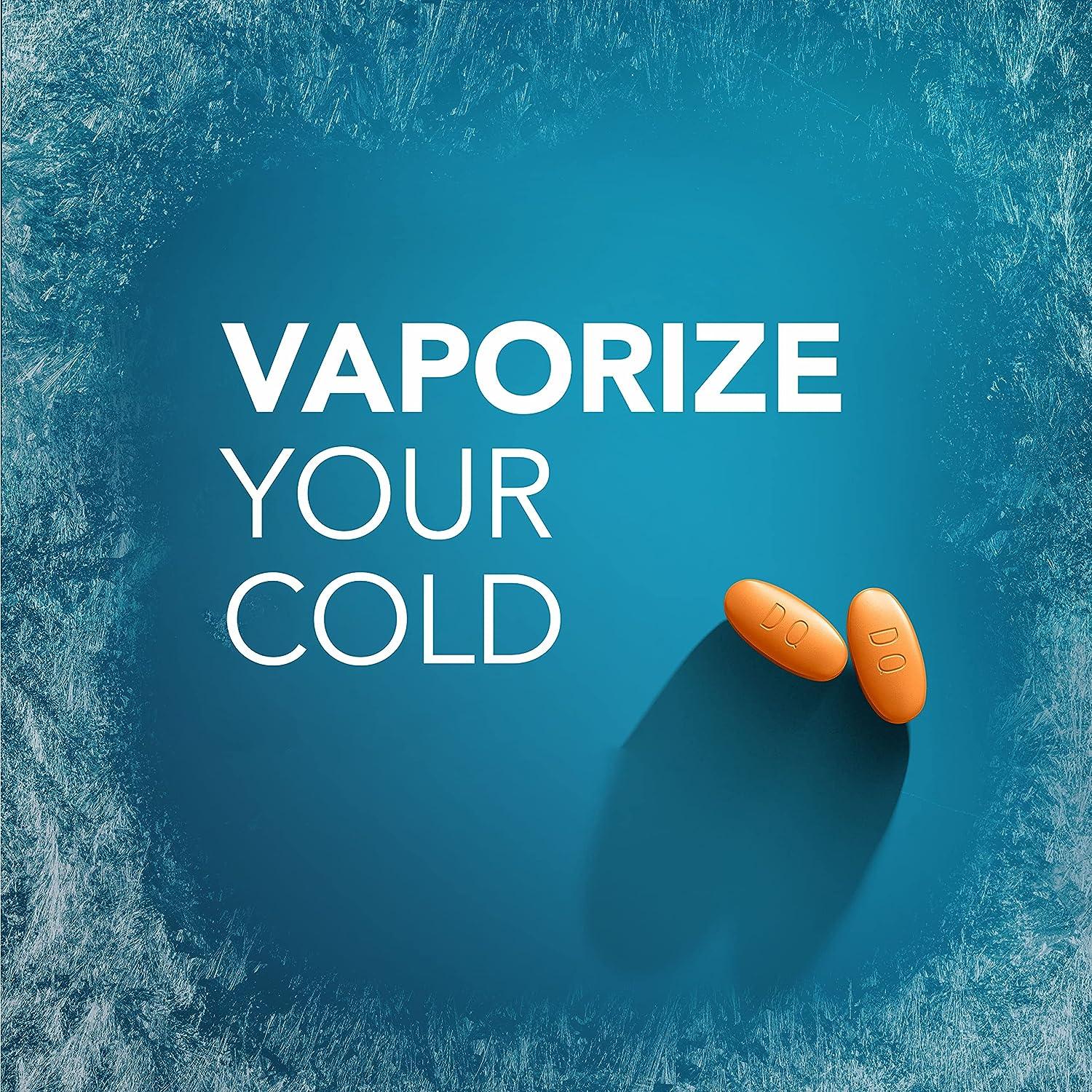 Vicks DayQuil VapoCOOL SEVERE Cold & Flu + Congestion Medicine Non