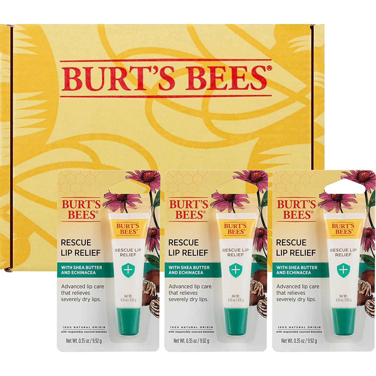 Burt's Bees 100% Natural Moisturizing Lip Balm, Variety Pack, 4 Count