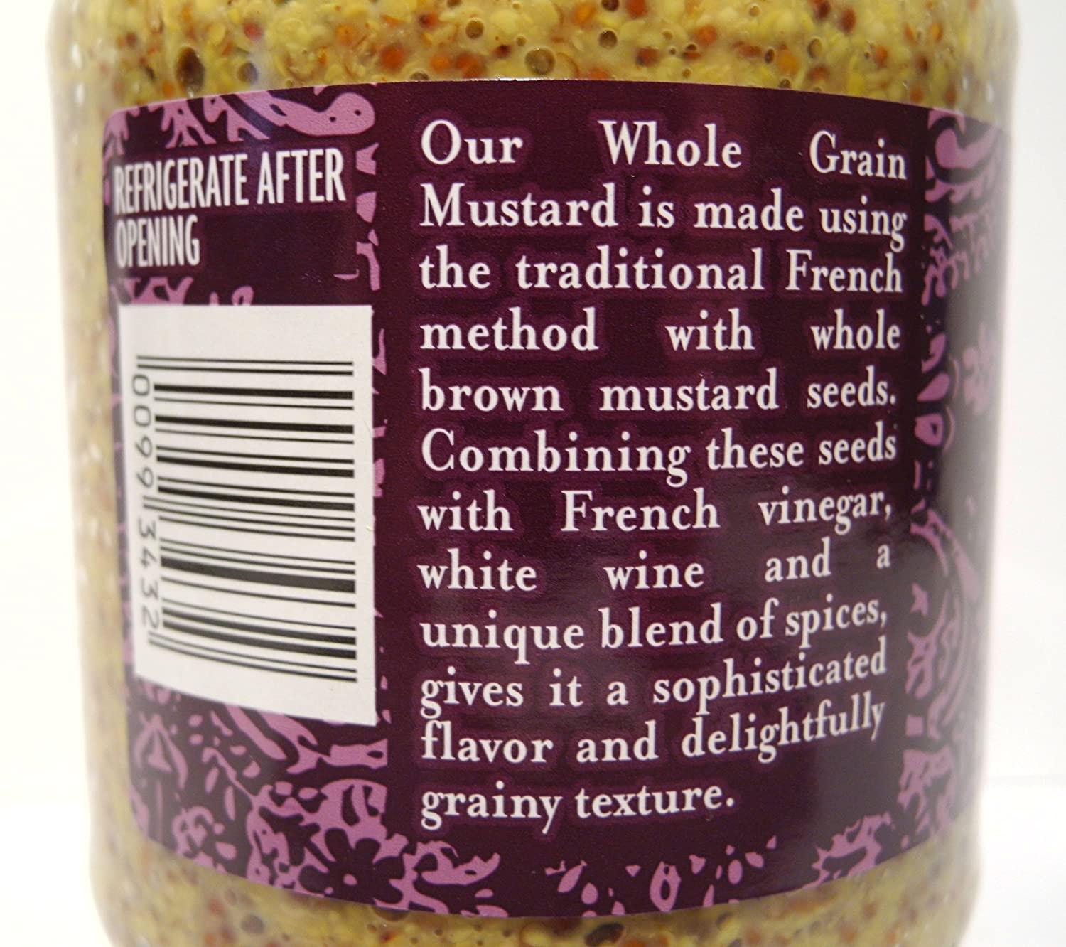Trader Joe's Whole Grain Dijon Mustard Bold and Flavorful Condiment