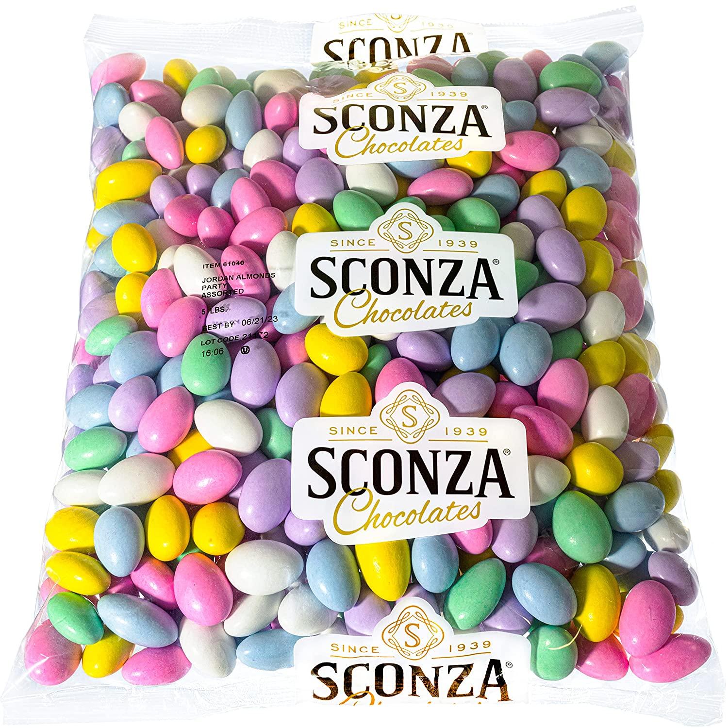 Jordan Almonds Candy Bulk Sconza 5 Pounds Fresh Italian Confetti