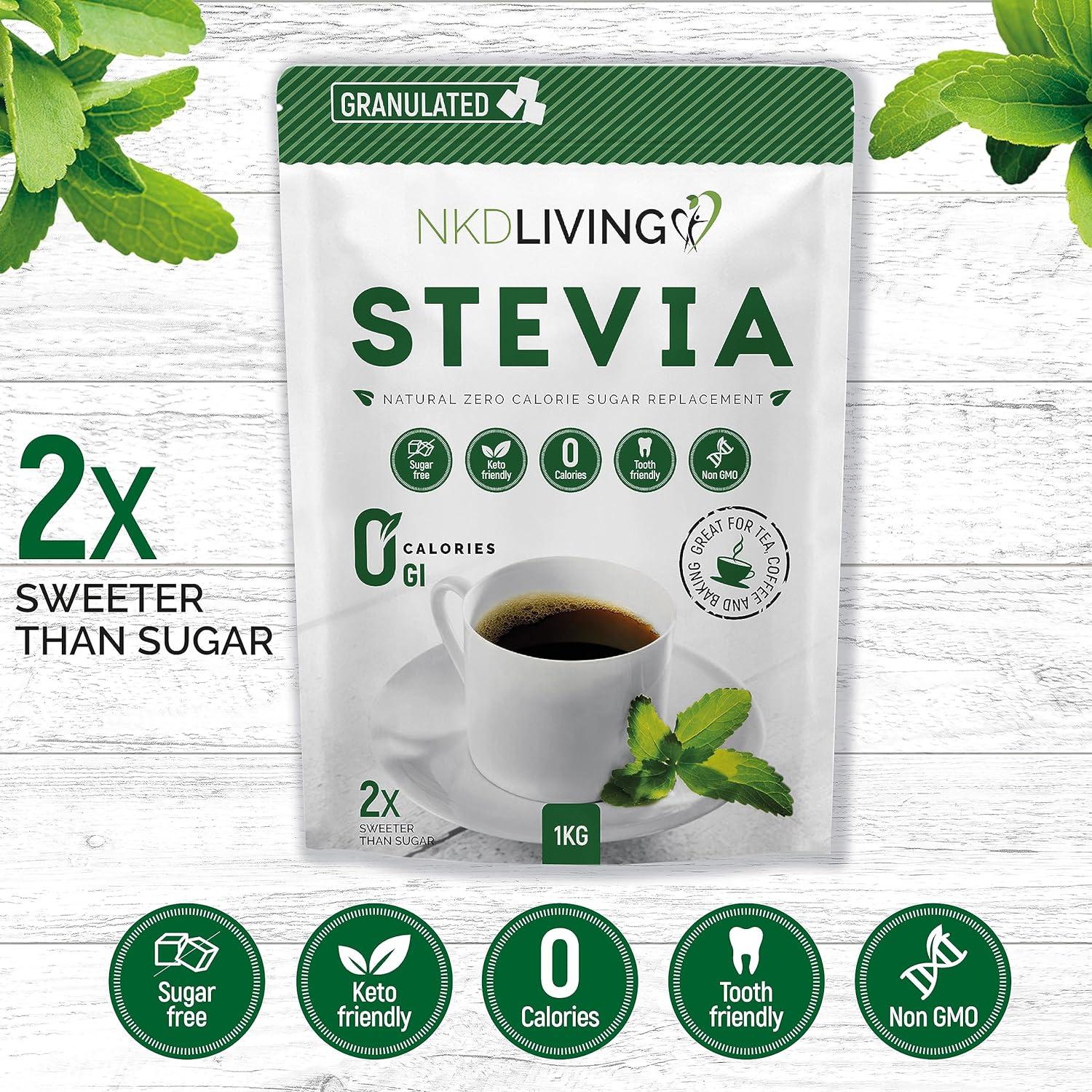 NKD Living Stevia Sweetener granules - 1kg