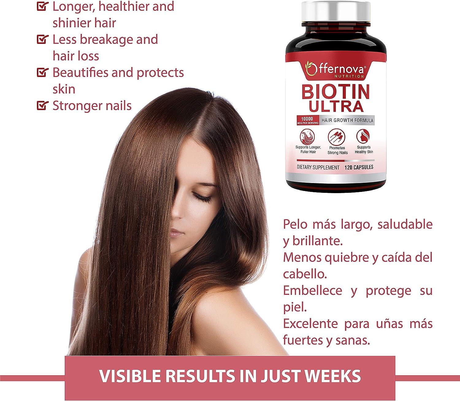Biotin para el pelo: Mejora la salud capilar y fortalece el cabello