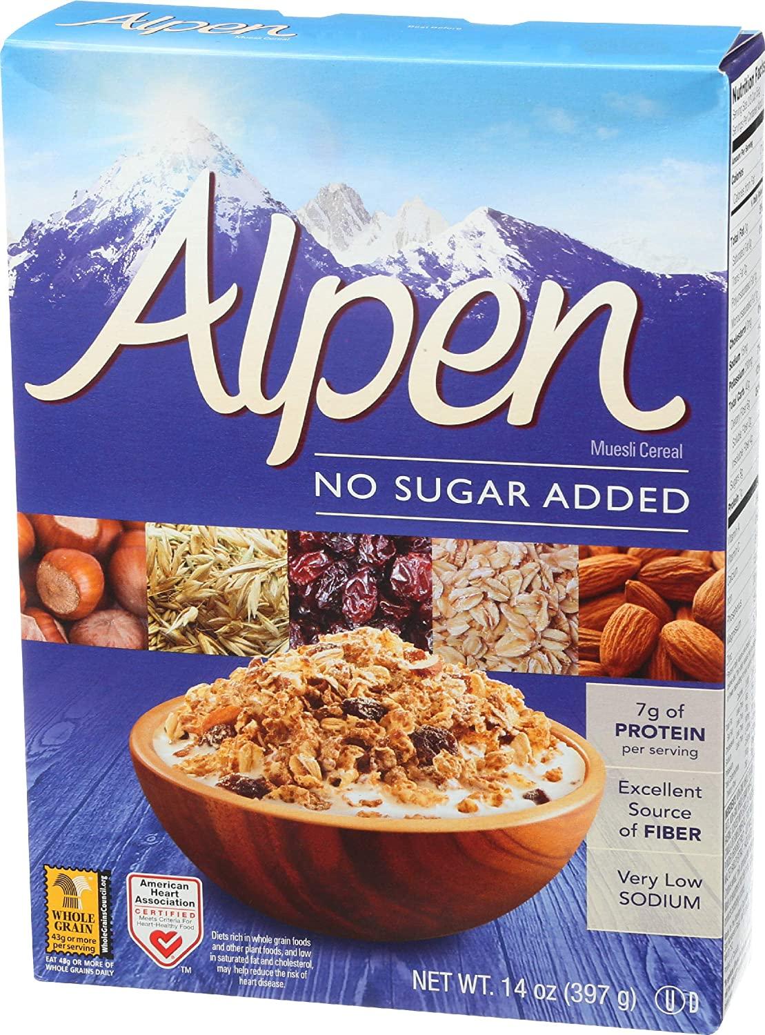 Alpen Cereal 14 Ounce No Sugar Added Healthy Breakfast Option