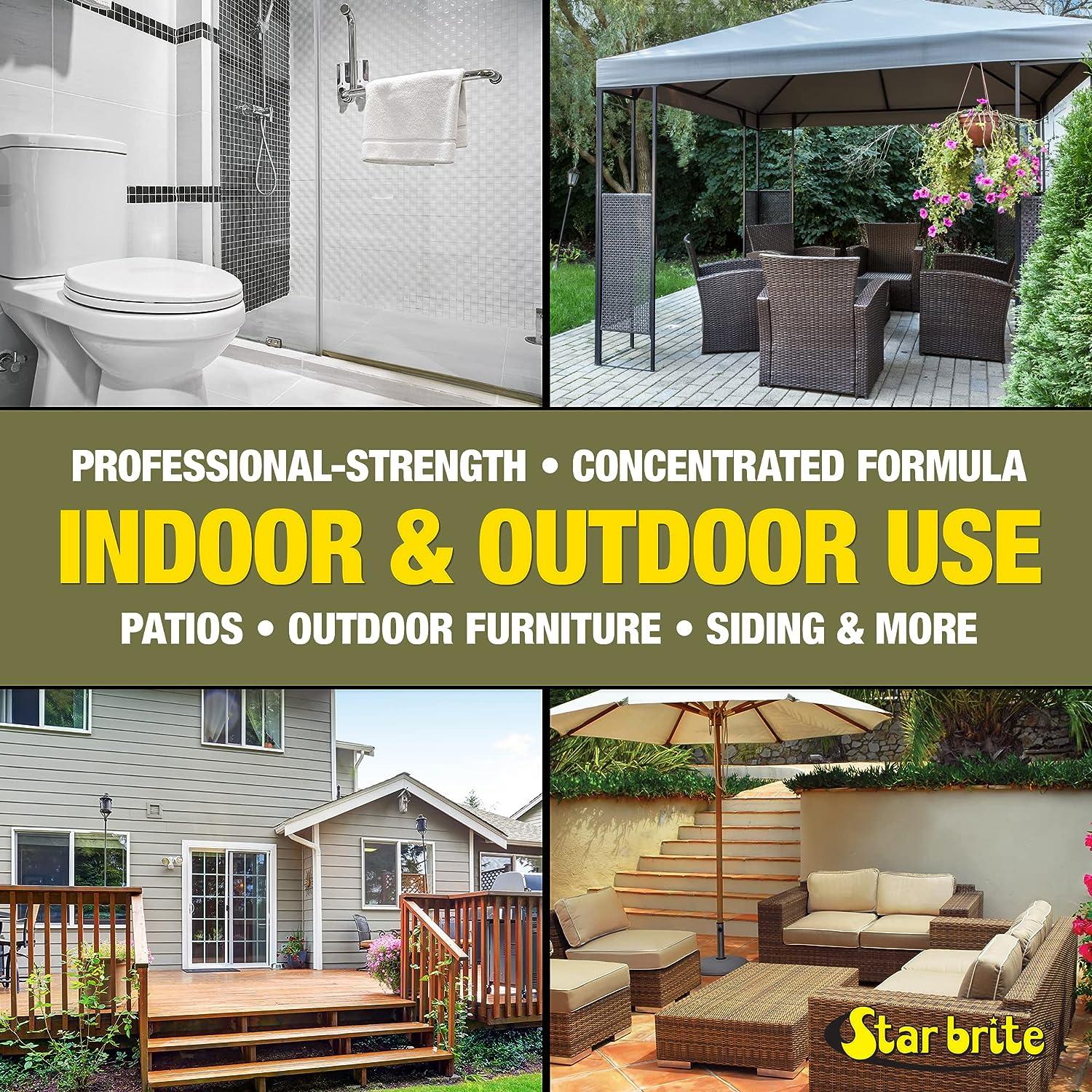 Star Brite Outdoor Collection All Surface Mildew Stain Remover Cleaning