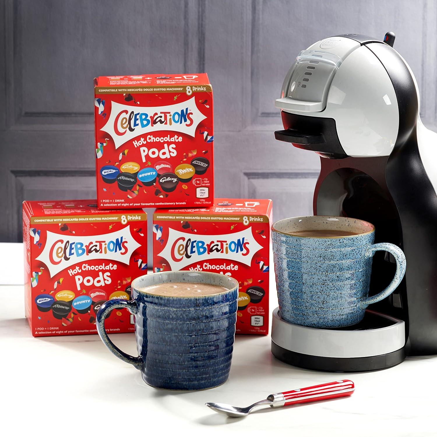 Celebrations Hot Chocolate Dolce Gusto Compatible Pods Boxes x