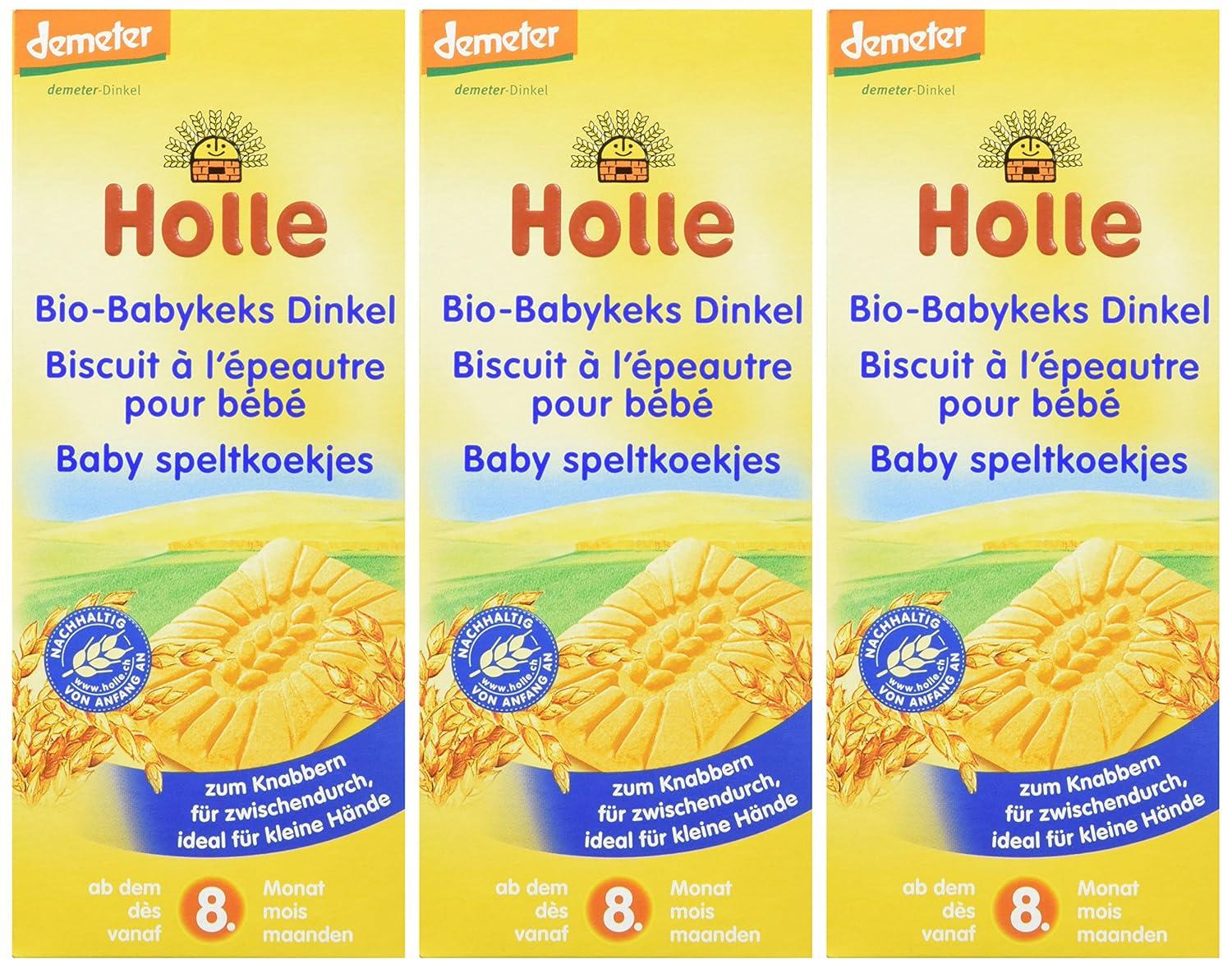 Buy Holle Organic Baby Biscuits Spelt Pack of (450g) Healthy