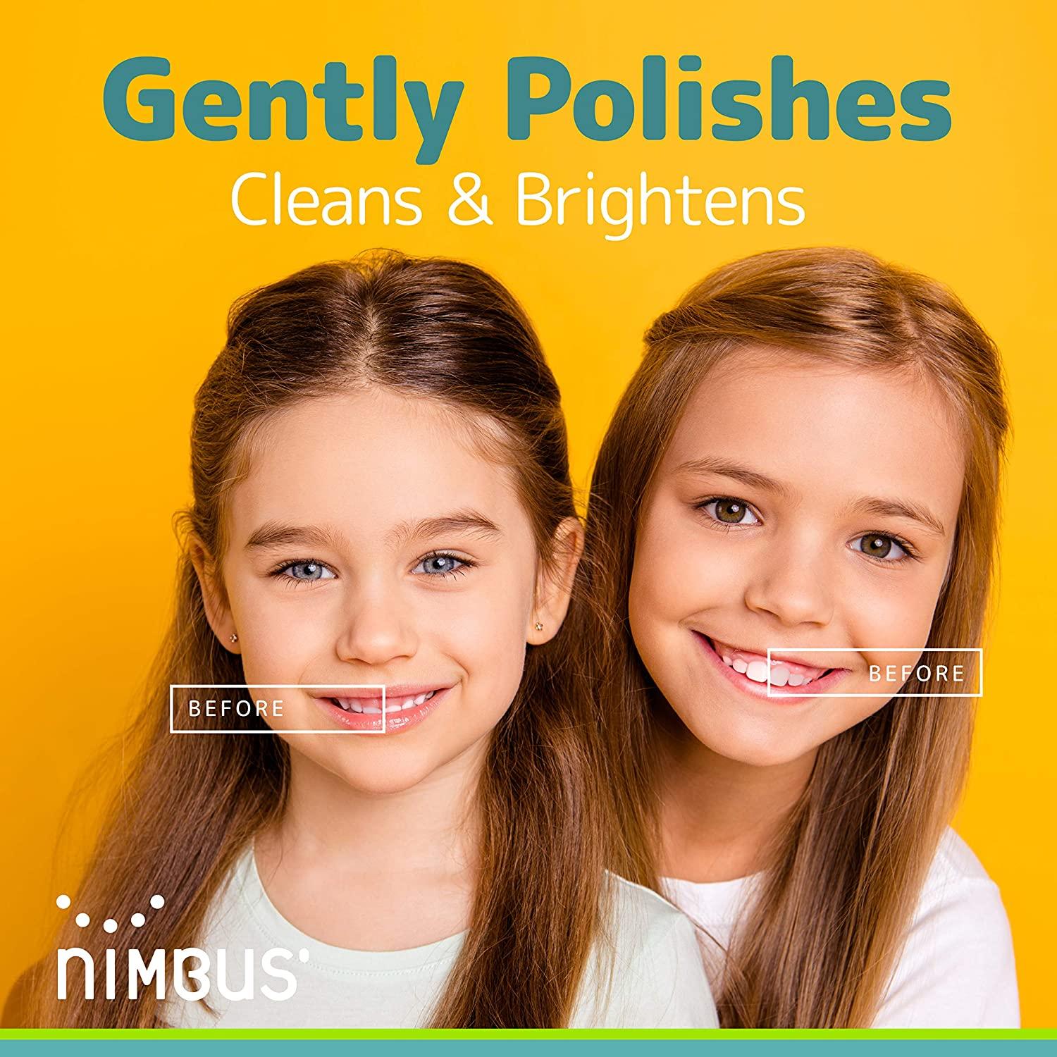 Nimbus NIMBY Kid's Extra Soft Toothbrushes for Sensitive Teeth and