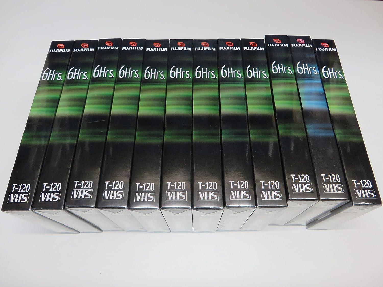 Fuji HQ T120 Recordable VHS Cassette Tapes ( 12 pack ) (Discontinued
