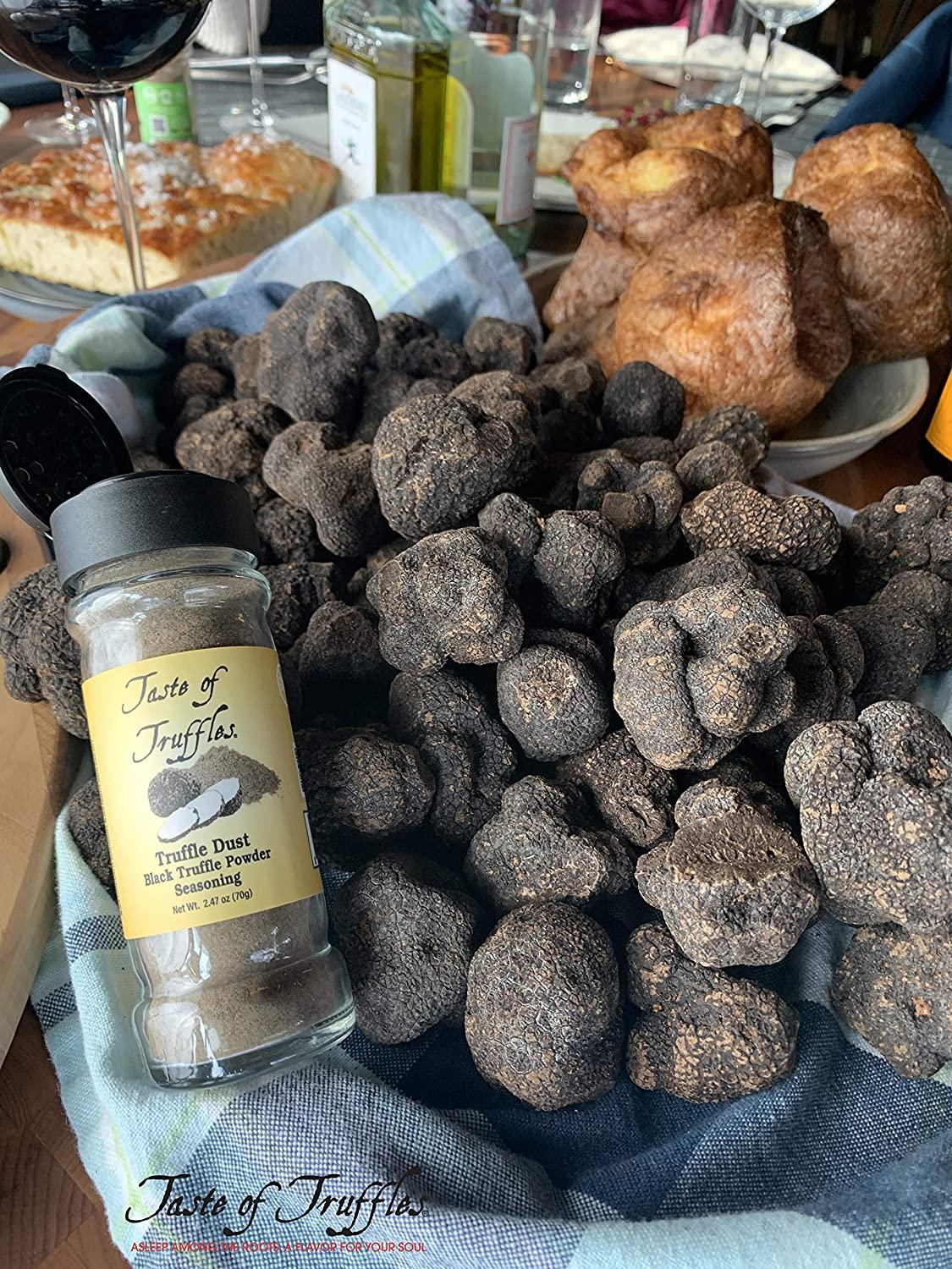 Black Truffle Dust Seasoning Premium Black Truffle & Mushroom Powder