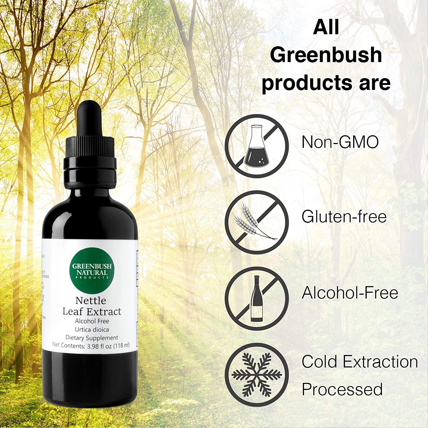 Greenbush Nettle Leaf Liquid Concentrate 4oz Allergy Health Support