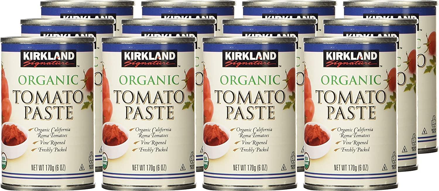 Kirkland Organic Tomato Paste6 oz, 12 ct