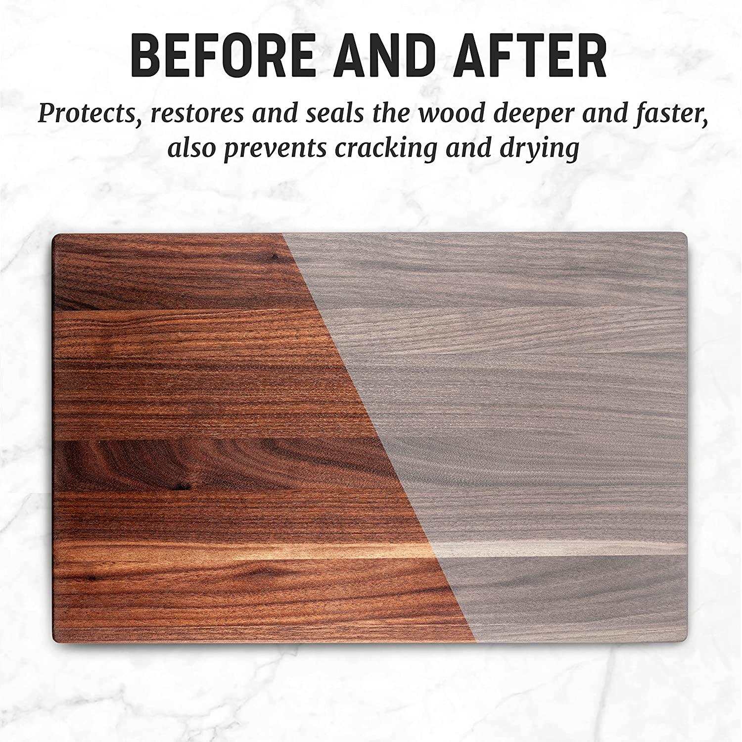 Food Grade Mineral Oil for Cutting Boards 15 Oz Food Safe Butcher Block Oil Made in Canada
