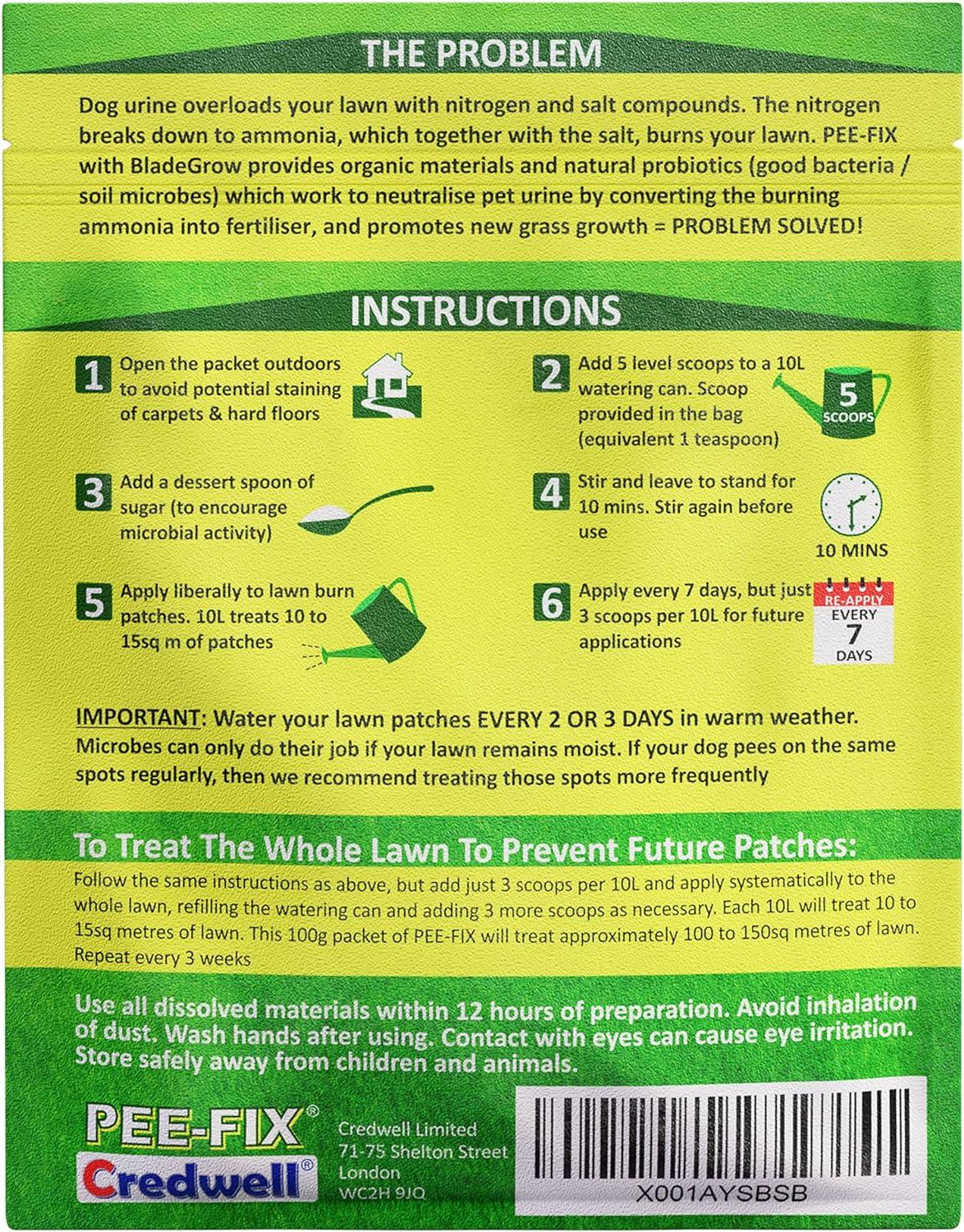Dog Urine Neutraliser For Grass Dog Urine Grass Repair Lawn Patch