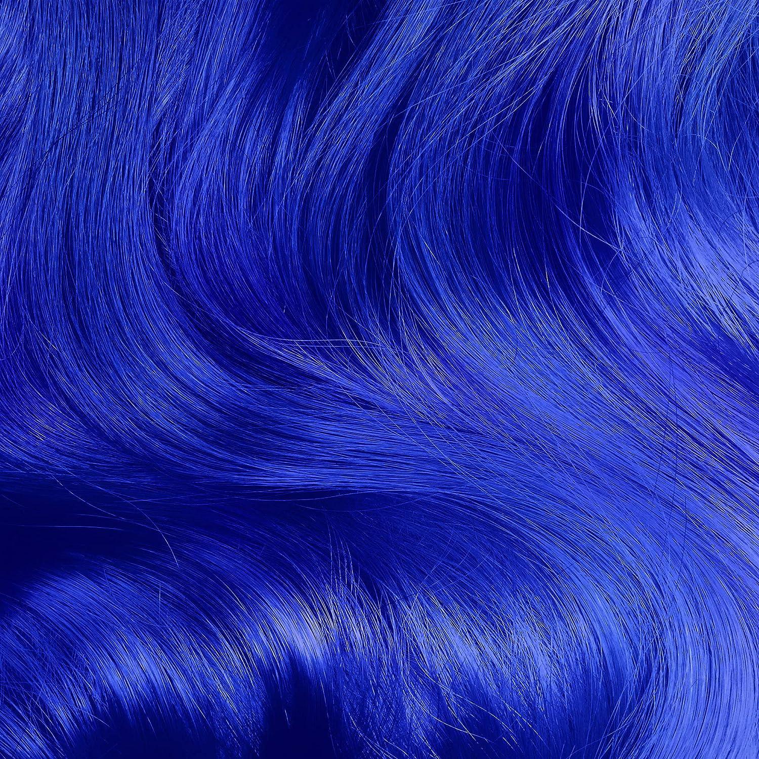 Lime Crime Unicorn Hair Dye Full Coverage Mystic (Electric Blue) - Vegan  and Cruelty Free Semi-Permanent Hair Color Conditions & Moisturizes -  Temporary Blue Hair Dye With Sugary Citrus Vanilla Scent