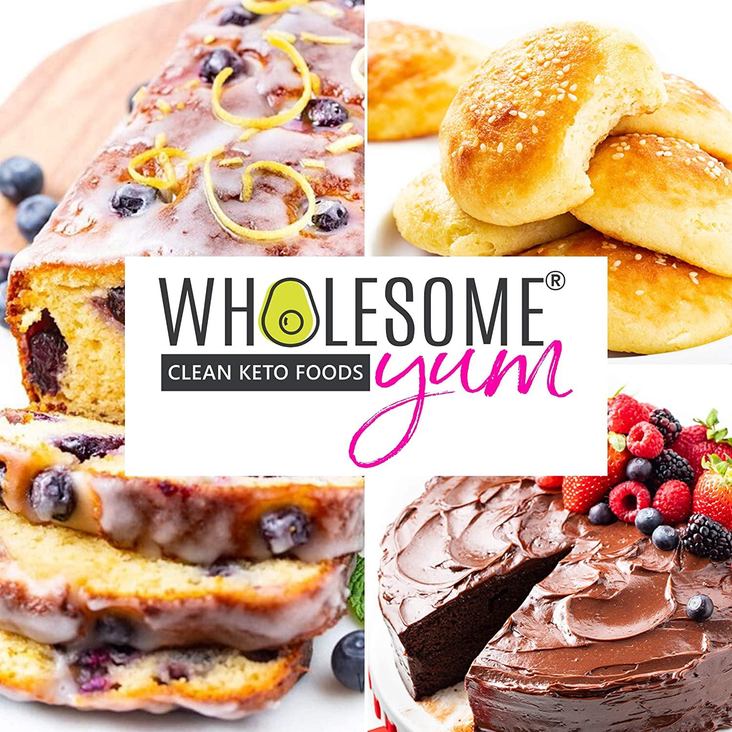 Wholesome Yum Premium Fine Ground Blanched Almond Flour (16 oz / 1 lb