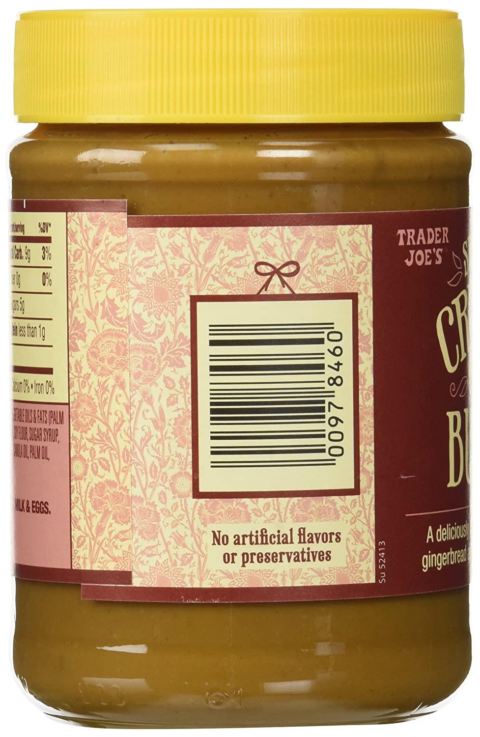 Trader Joes Speculoos Crunchy Cookie Butter 14.1 ounces