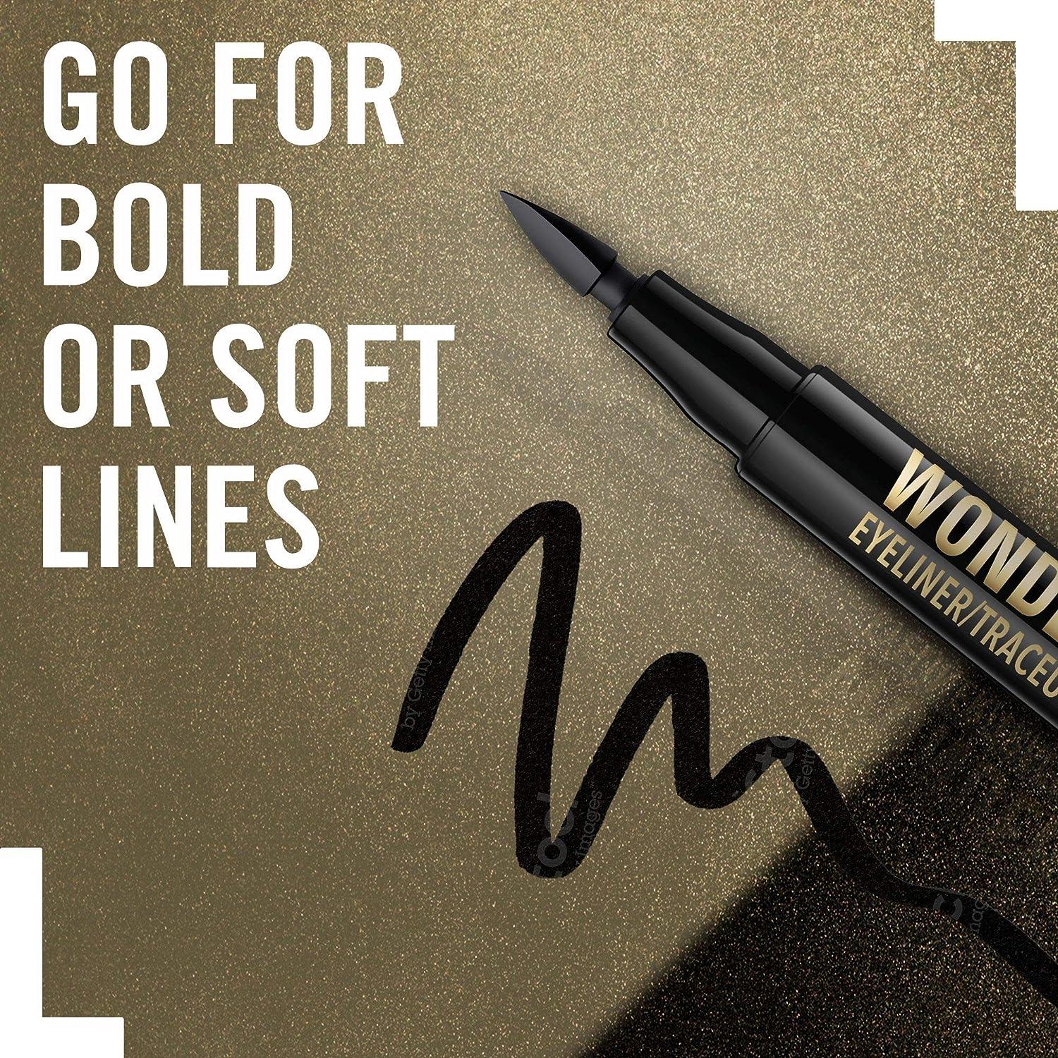 Rimmel London Wonder Wing Eyeliner Black