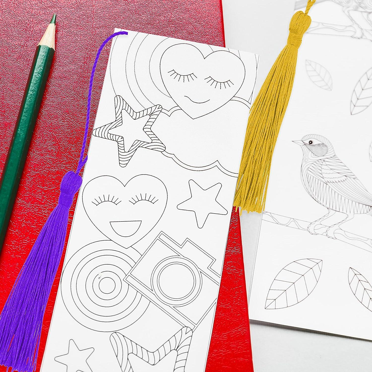 Mandala Crafts Bookmark Tassels for Crafts Mini Tassels for