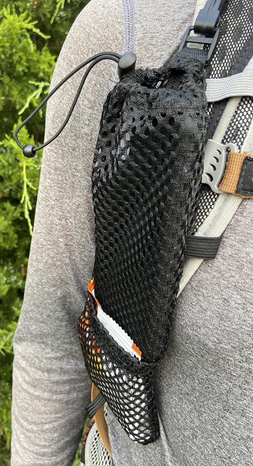 Mountain Mike Hiking Gear Backpack Shoulder Strap Water Bottle Holder…