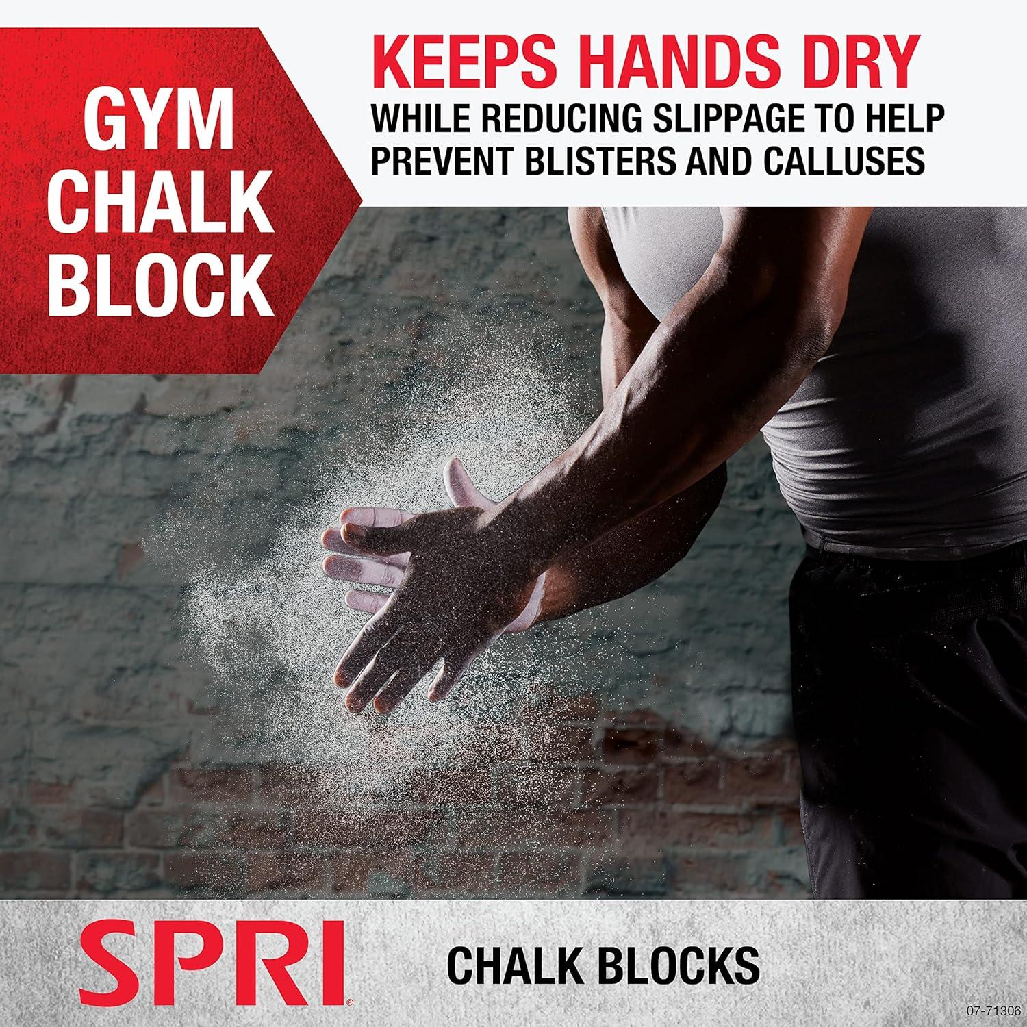 SPRI Chalk Block & Chalk Ball for Gymnastics, Rock Climbing, Bouldering,  Rings, Weightlifting, Pool Billiards