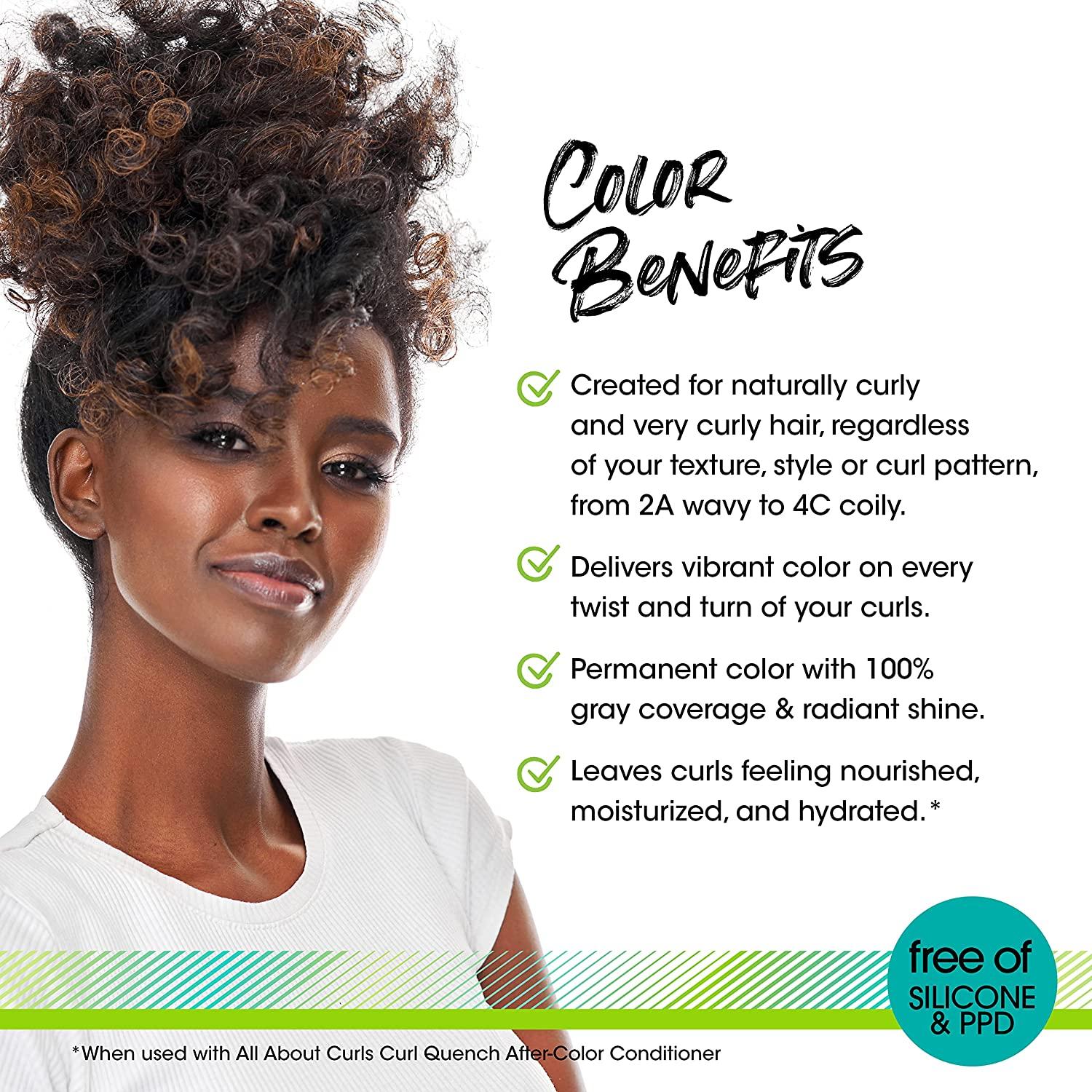 All About Curls 20 Volume Creme Developer For Hair Coloring & Long