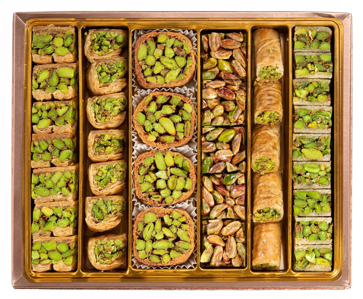 Damaskino Home Assorted Baklava 500G Premium Baklava Pastry with Real