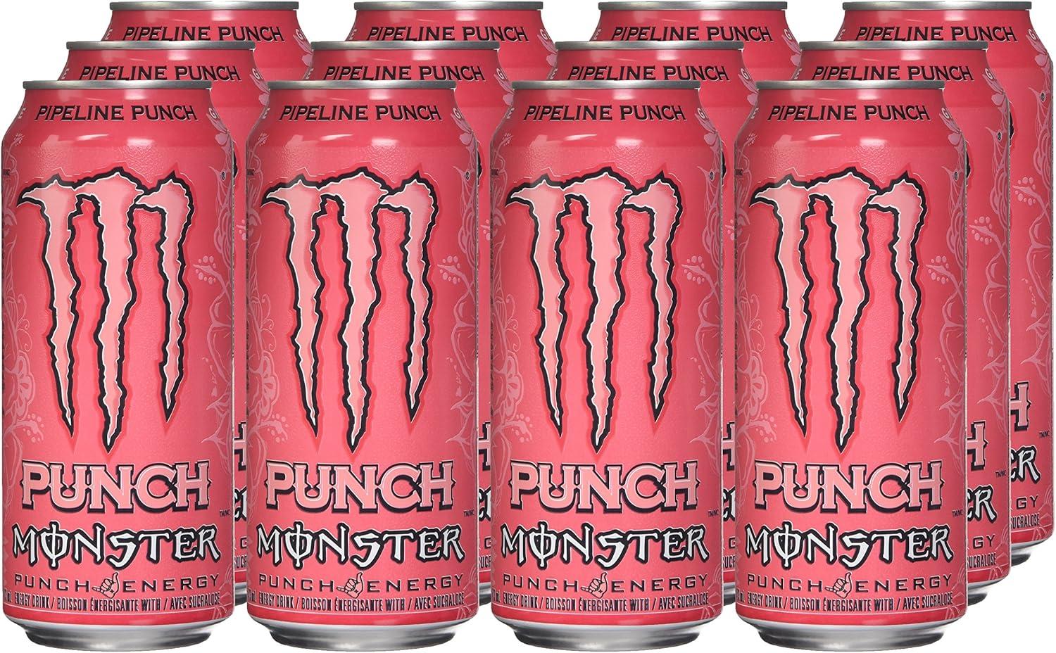 Monster Energy Punch Pipeline Punch 473mL Cans Pack of 12 | Buy