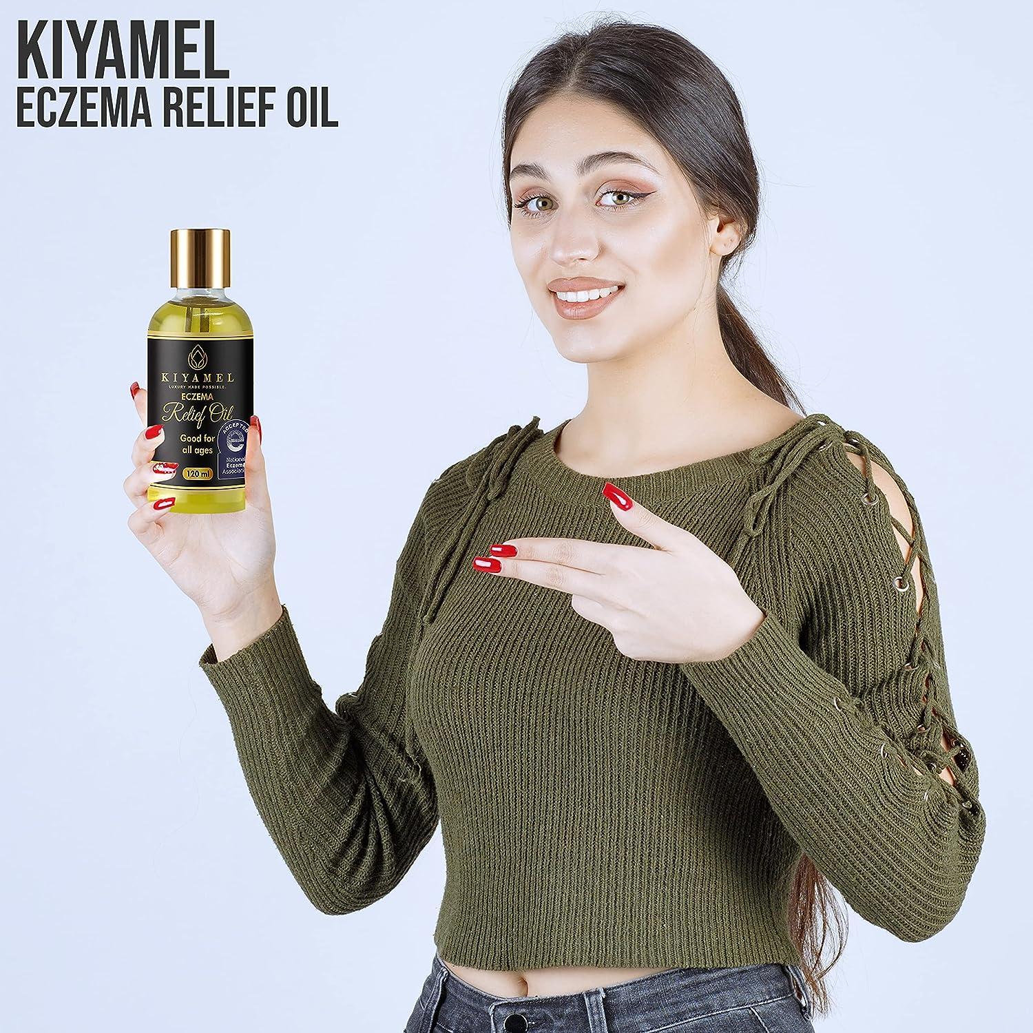 KIYAMEL Moisturizing Eczema Relief Essential Oil with Hemp Seed for Dry
