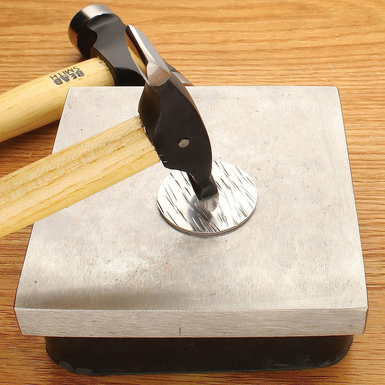 1 Inch Chasing Hammer Face Jewelry Making Metal Forming Flattening