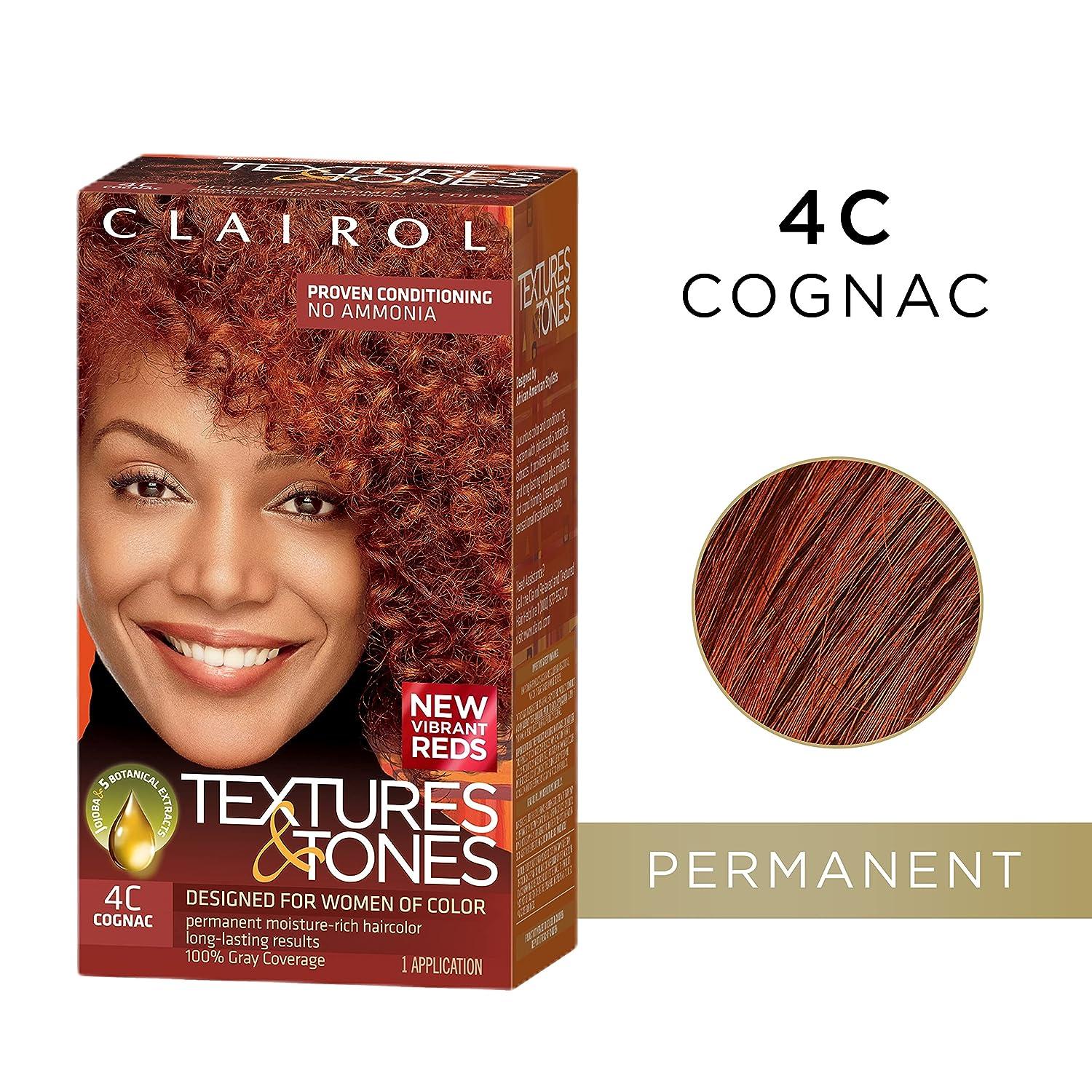 Clairol Professional Texture and Tones 4c Cognac Hair Color Fade