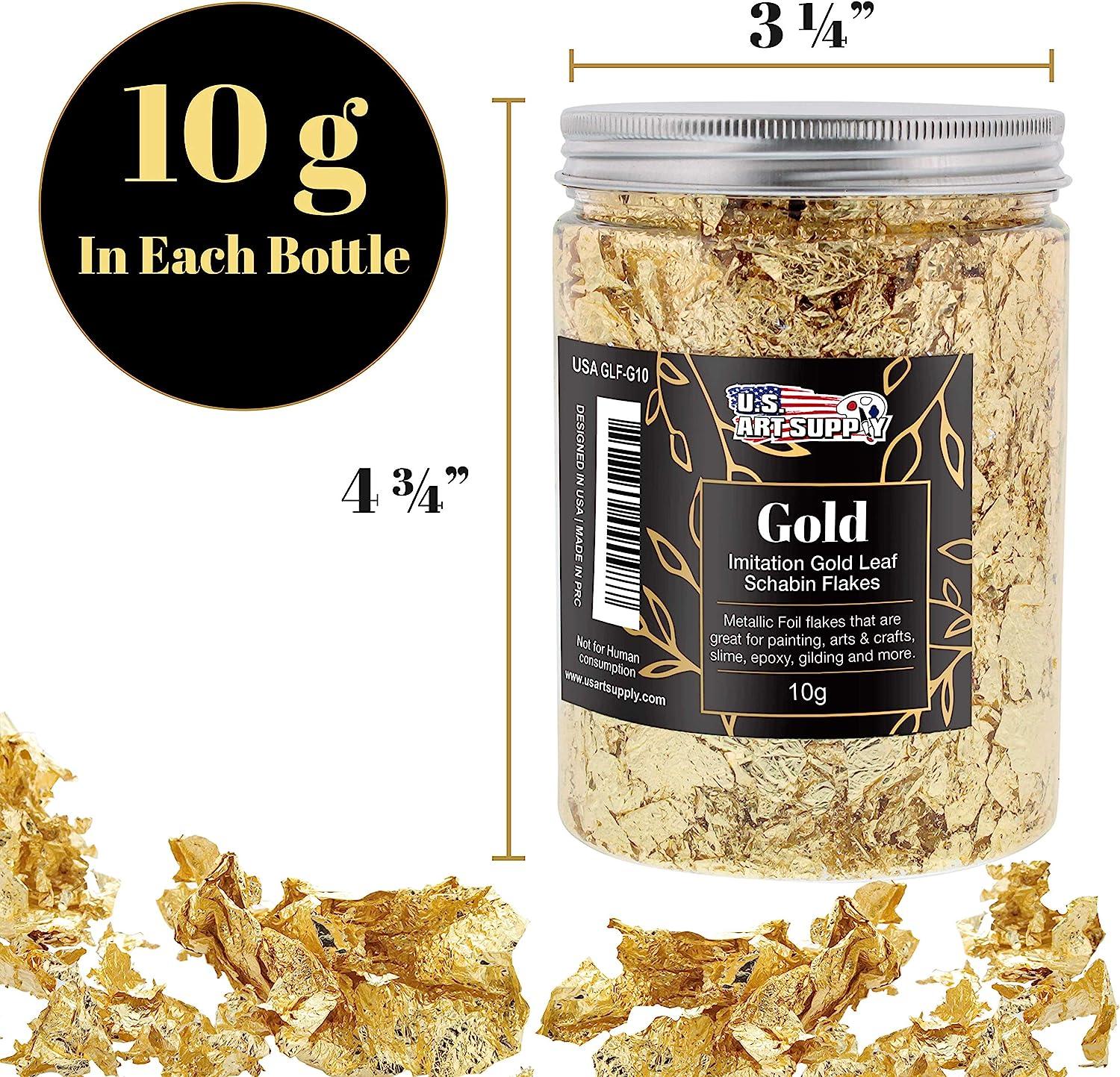 Gold Flakes for Resin, 30 Colors Metallic Foil Flakes, Colored Gilding  Flakes Craft Foil with Tweezers for Resin, Nail Art, Jewelry Making, Candle