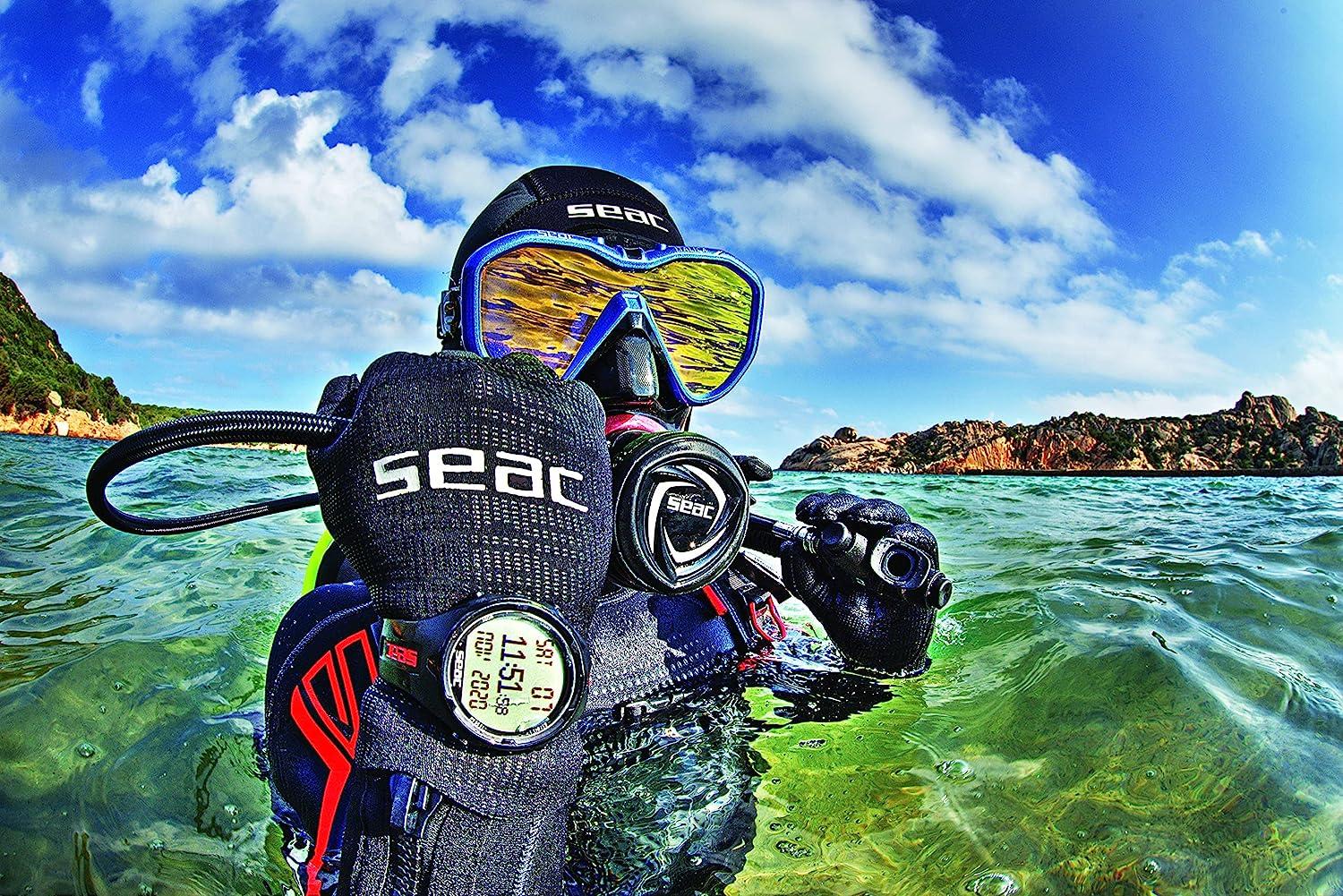 SEAC Action HR, High Resistance Dive Computer with Scuba and Freediving