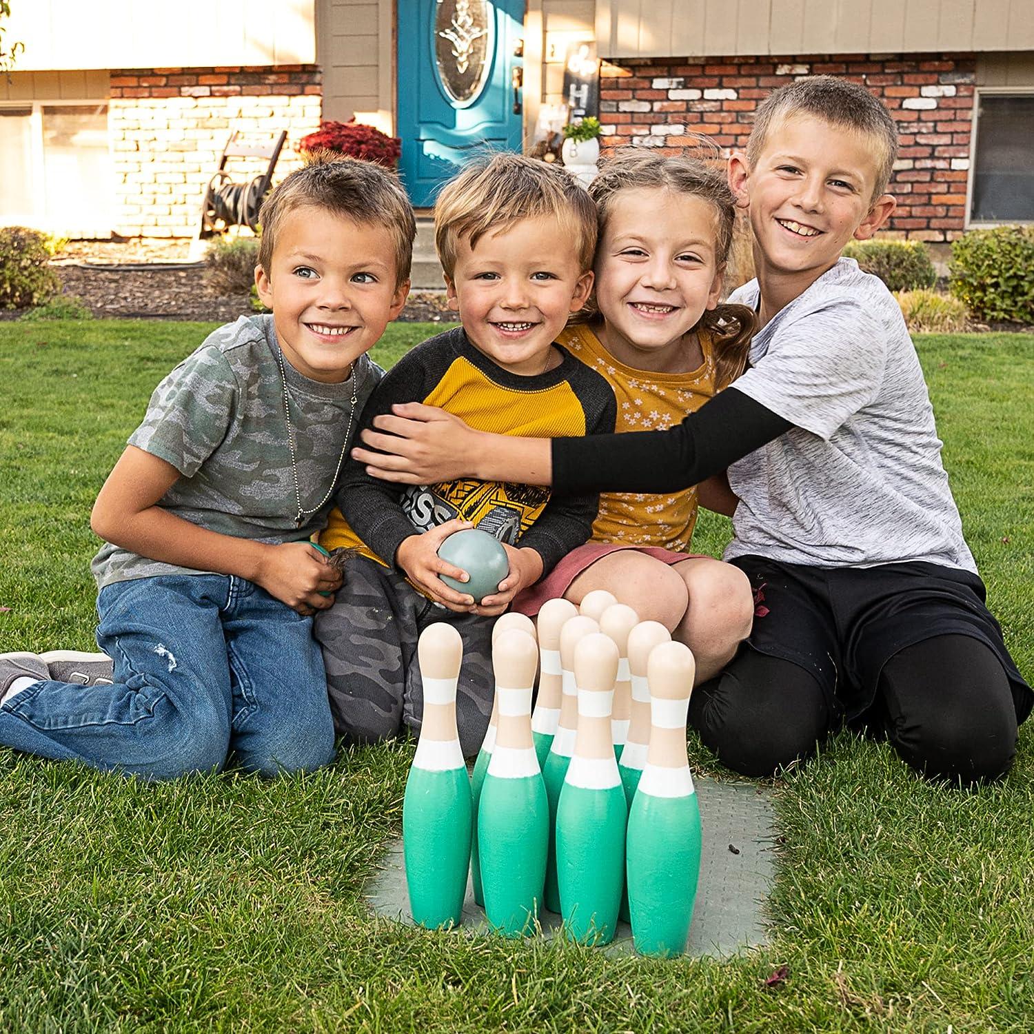 Ball Bowling Bag Sterling Sports Premium Wooden Lawn Bowling