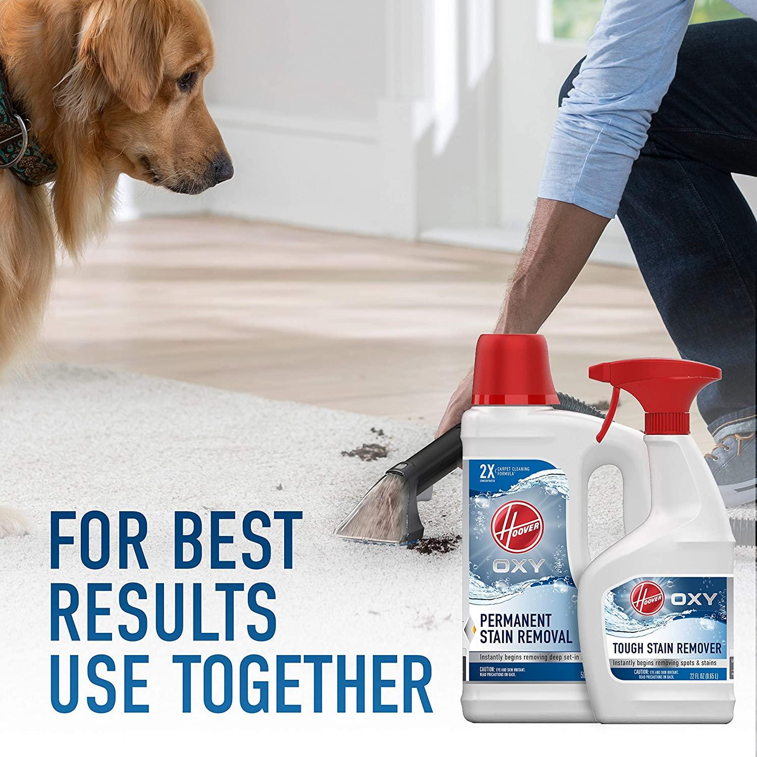 Hoover Oxy Spot and Stain Remover, 22oz Pretreat Spray Formula for