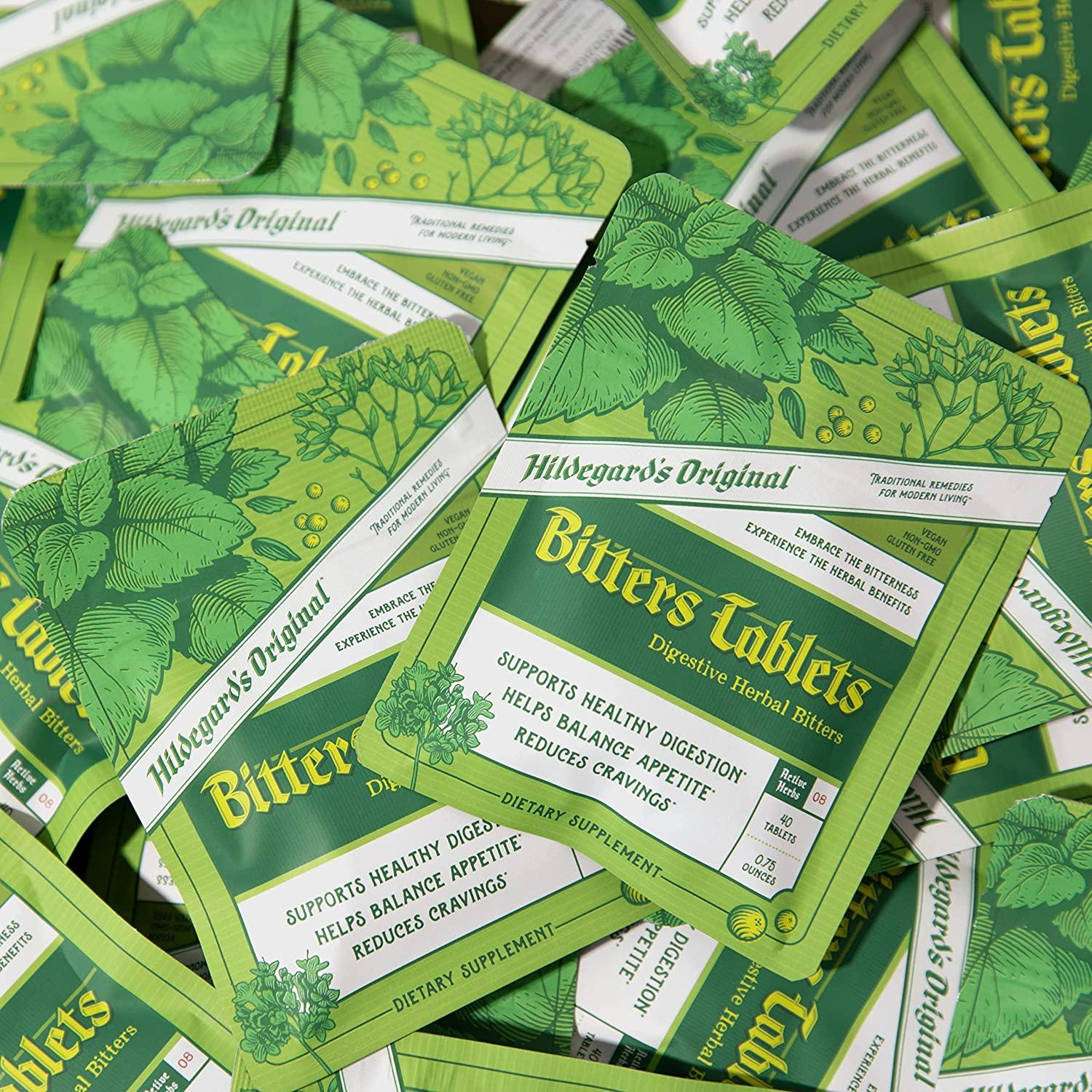 Hildegard's Original Bitters Tablets Ancient Herbal Remedy for Fasting