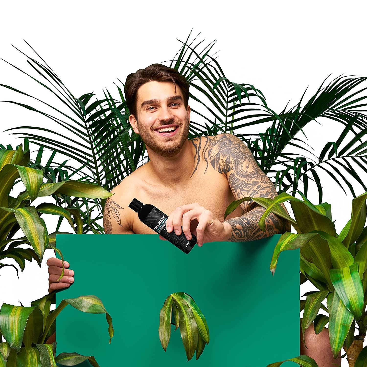 Ballsy Nuts About You Sack Pack, Men's Fresh Kit, Includes Ballwash