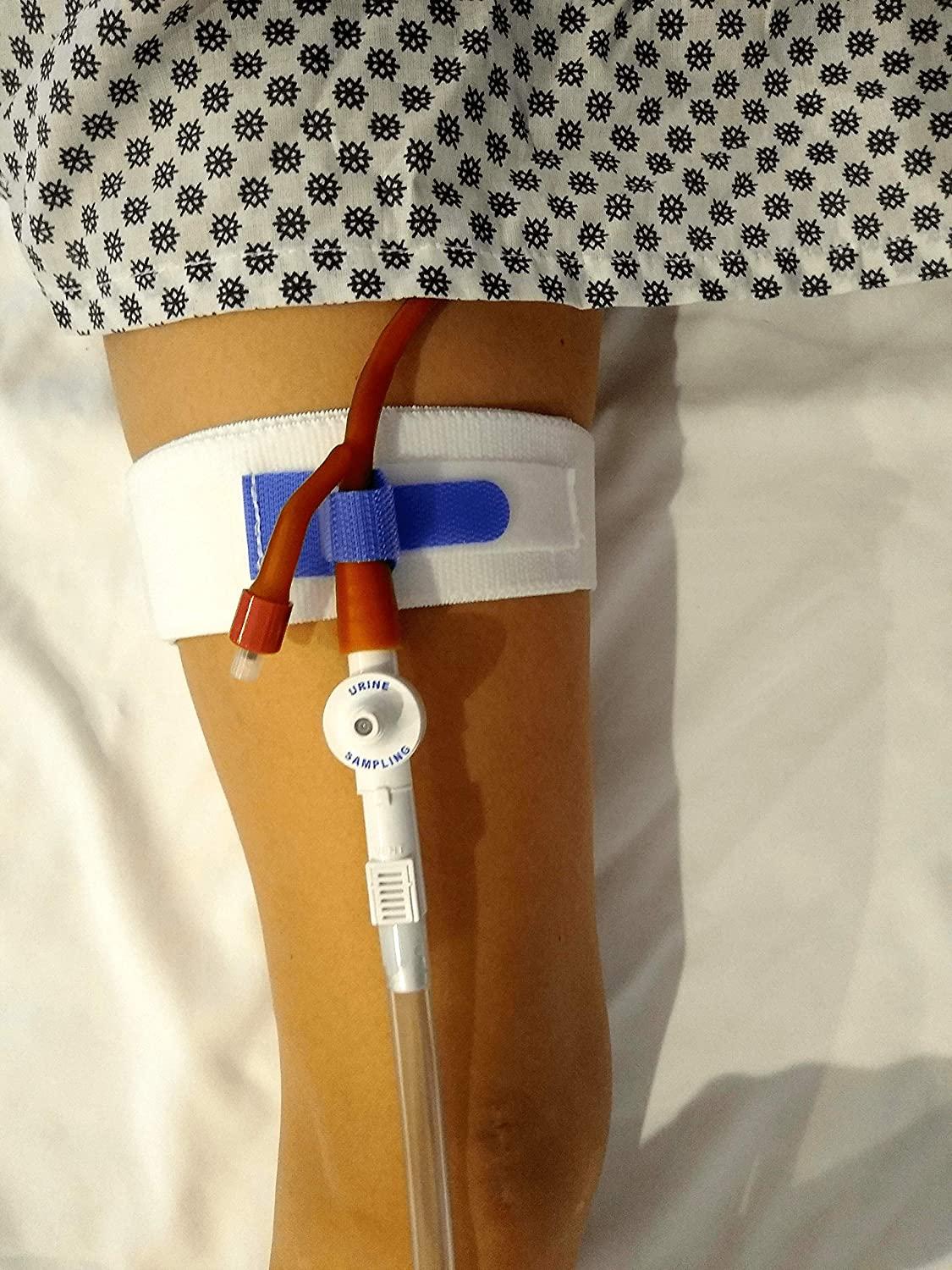 ViDava 3 Pack Foley Catheter Leg Strap with Silicone Secure Your