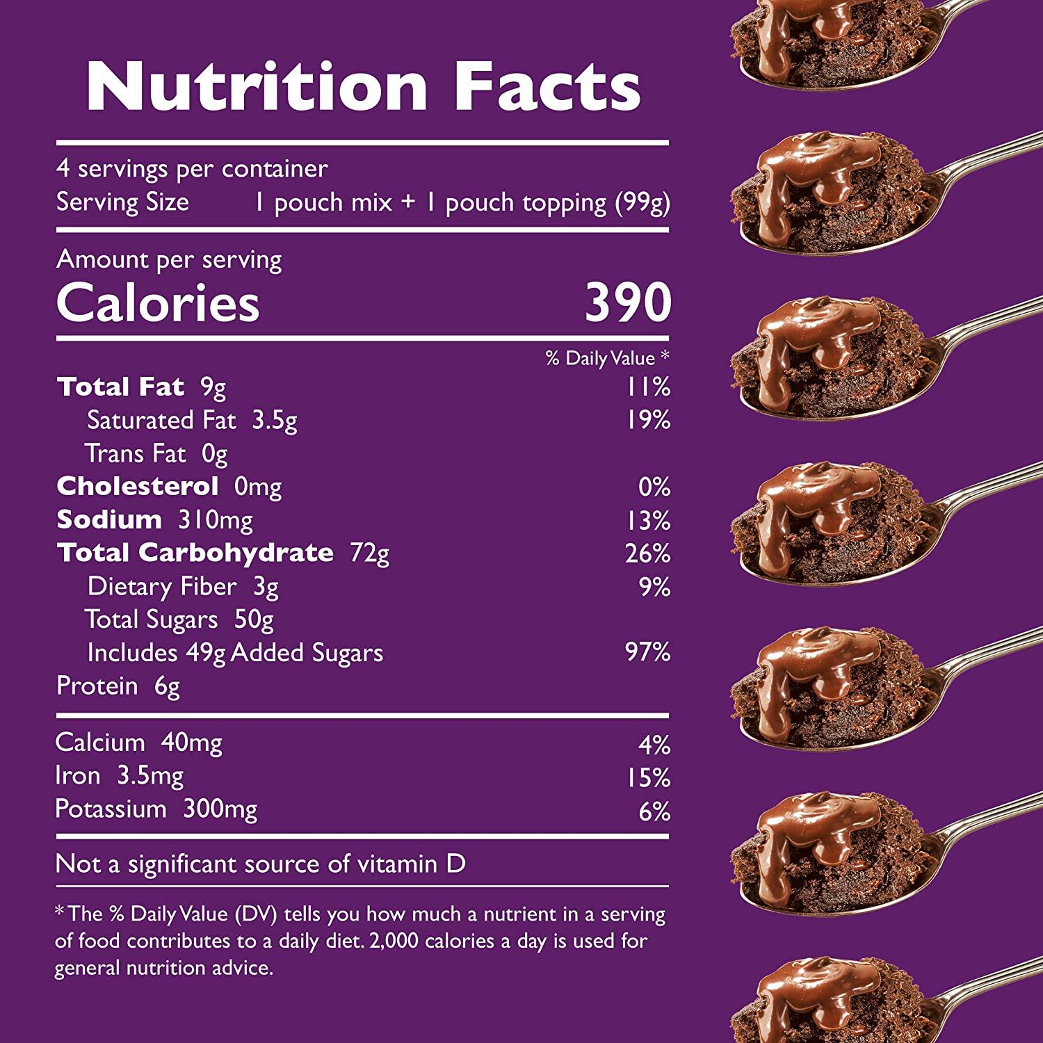 Betty Crocker Mug Treats Hot Fudge Brownie Mix with Fudge Topping, 4