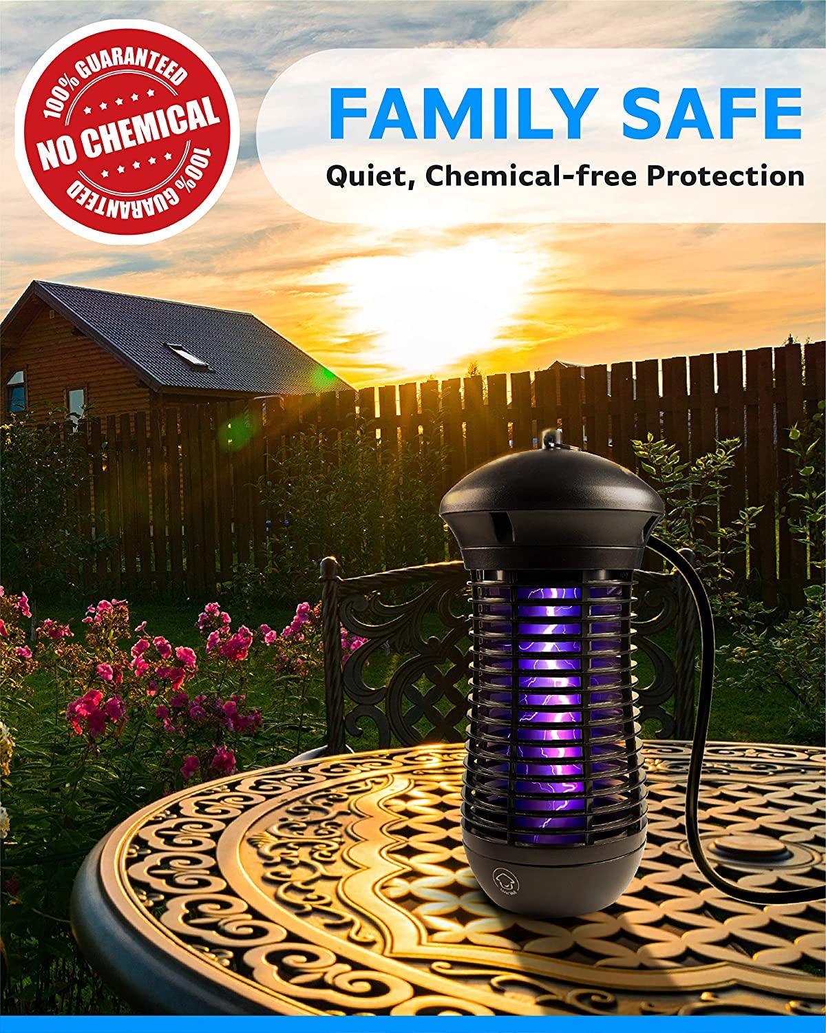 Livin Well Bug Zapper High Powered 4000V Electric Mosquito Trap
