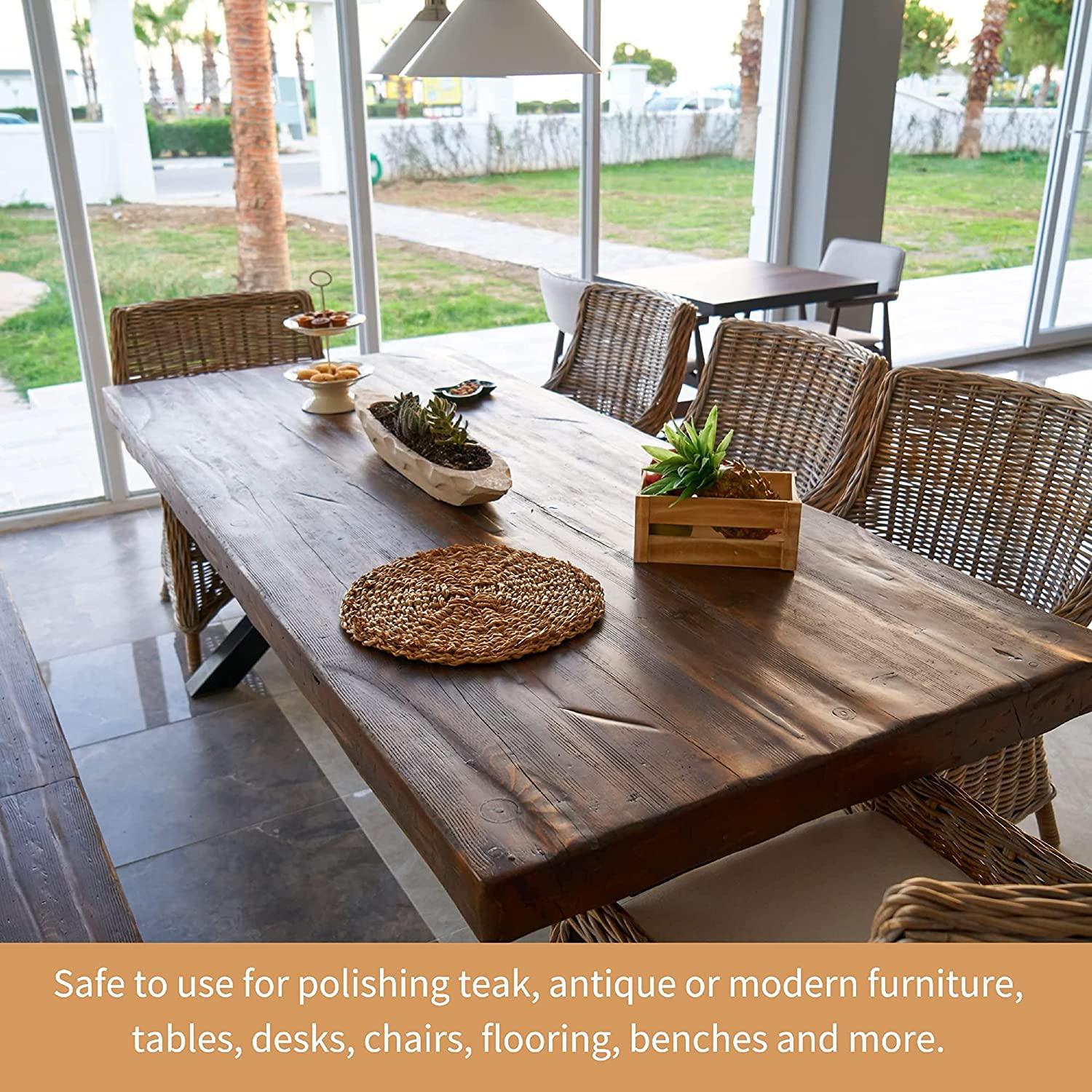 Furniture Clinic Traditional Beeswax Polish for Wood & Furniture Wax